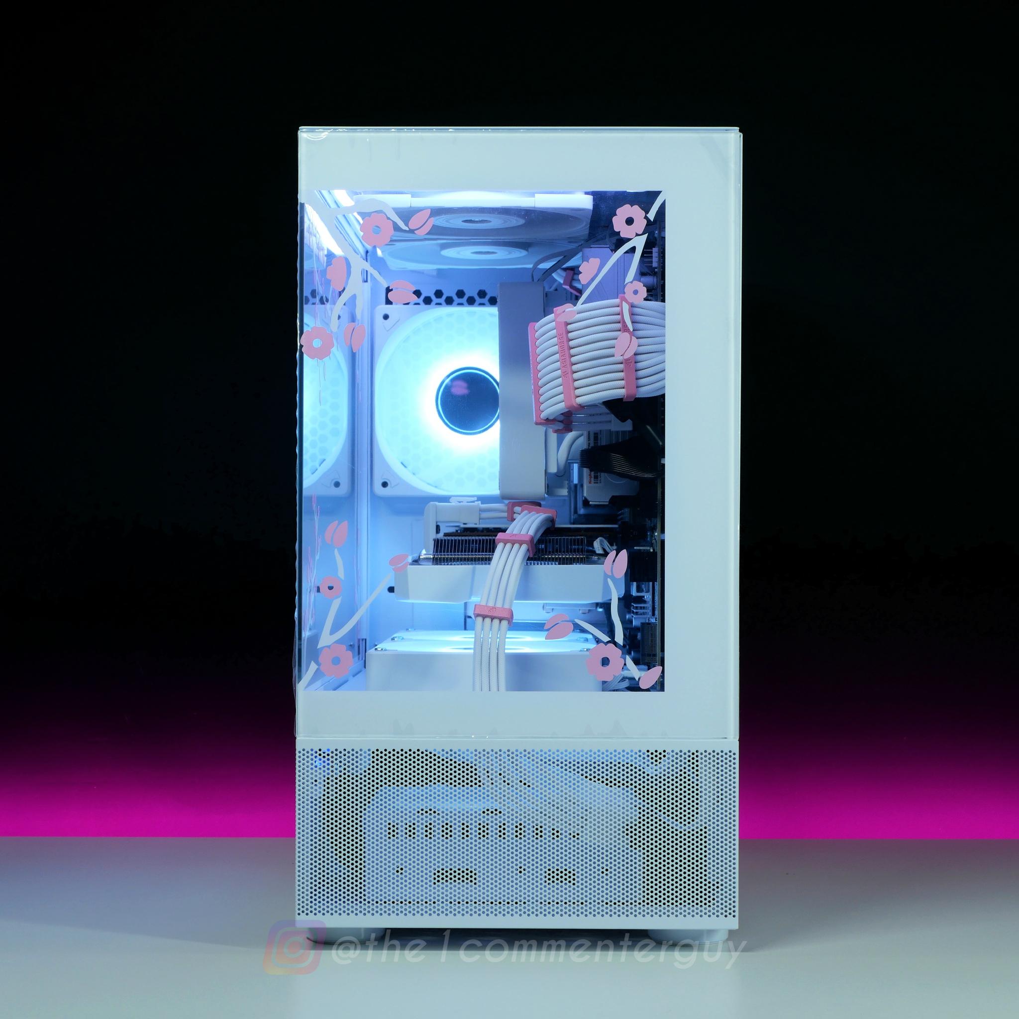 Lil Blossom 🌸|🤍 Ryzen 5600, RX 6600, 32gb ram, 1TB 4.0 nvme