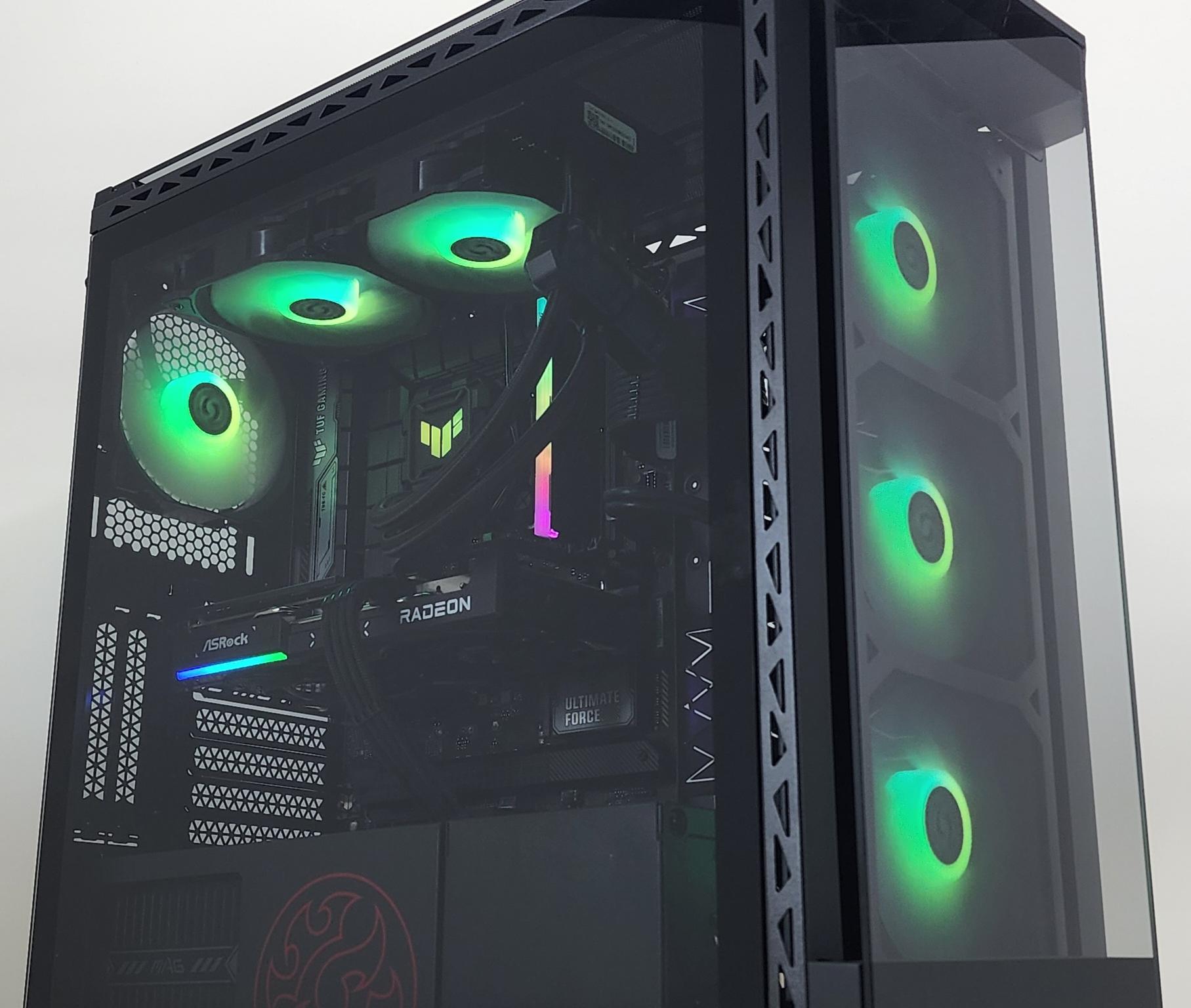 Gaming PC i5-14400F 16GB RAM 1TB SSD RX 9060 8GB Windows 11 Computer