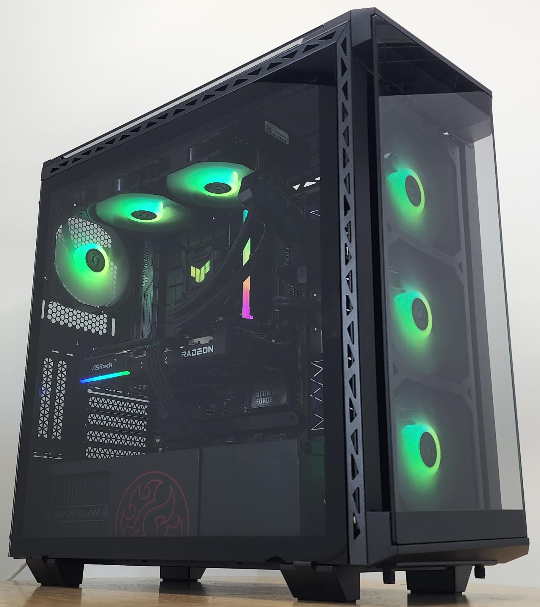 Gaming PC i5-14400F 16GB RAM 1TB SSD RX 9060 8GB Windows 11 Computer