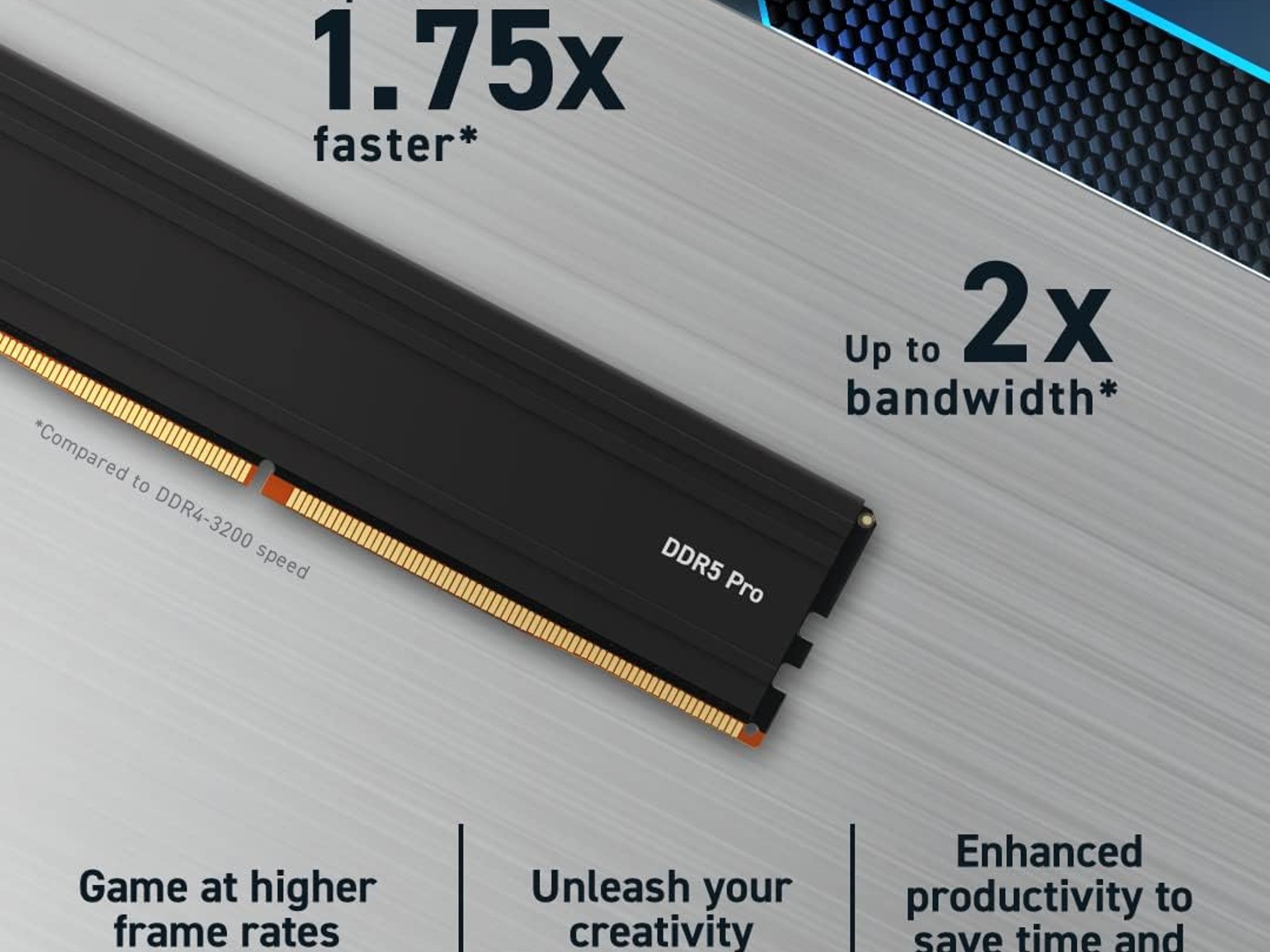 32GB Kit (2x16GB) DDR5 5600MT/s Crucial Pro RAM