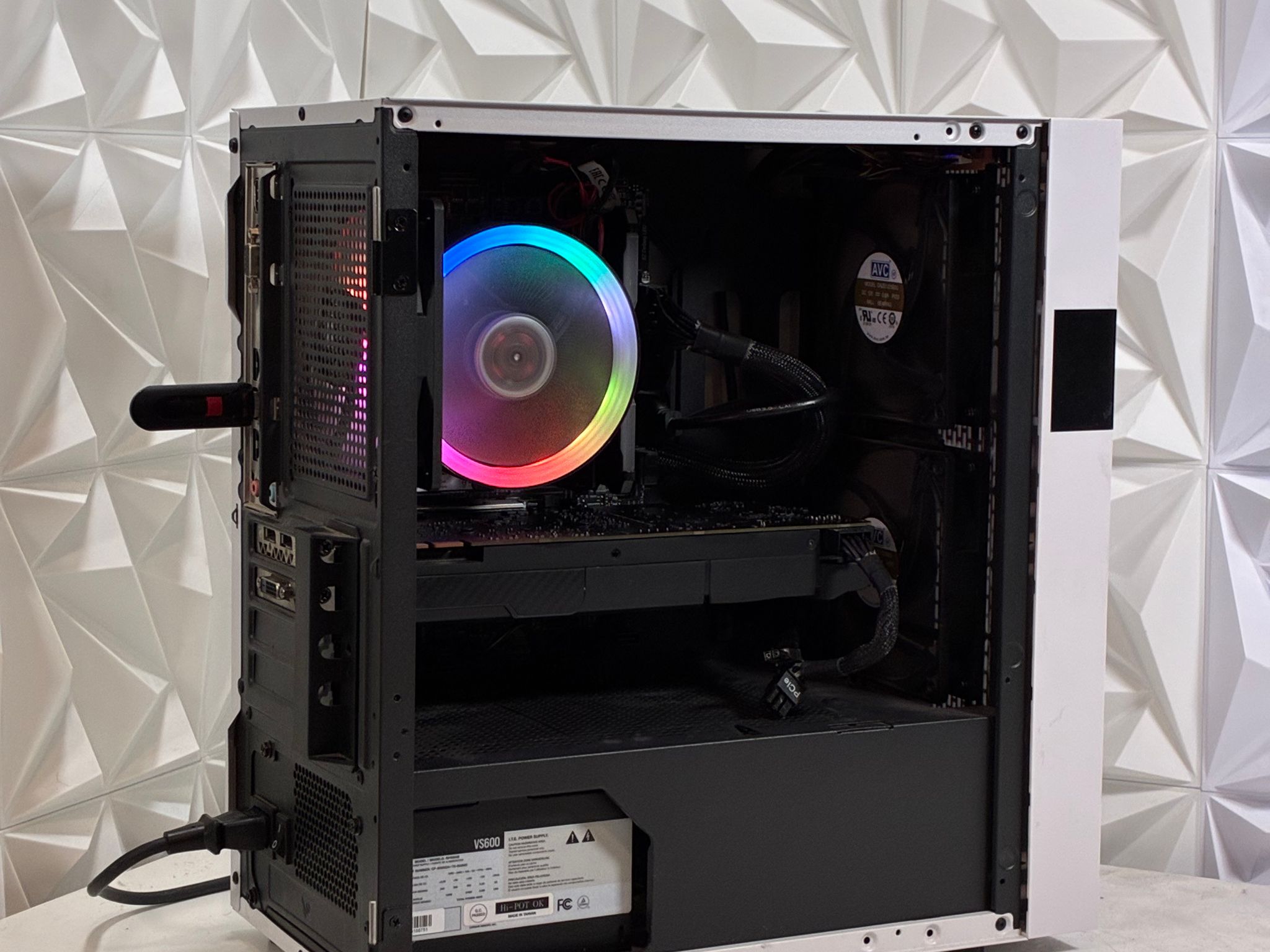 GeForce GTX 1080 Custom Gaming PC - Core i5-10400F, 16GB RAM, 128GB SSD