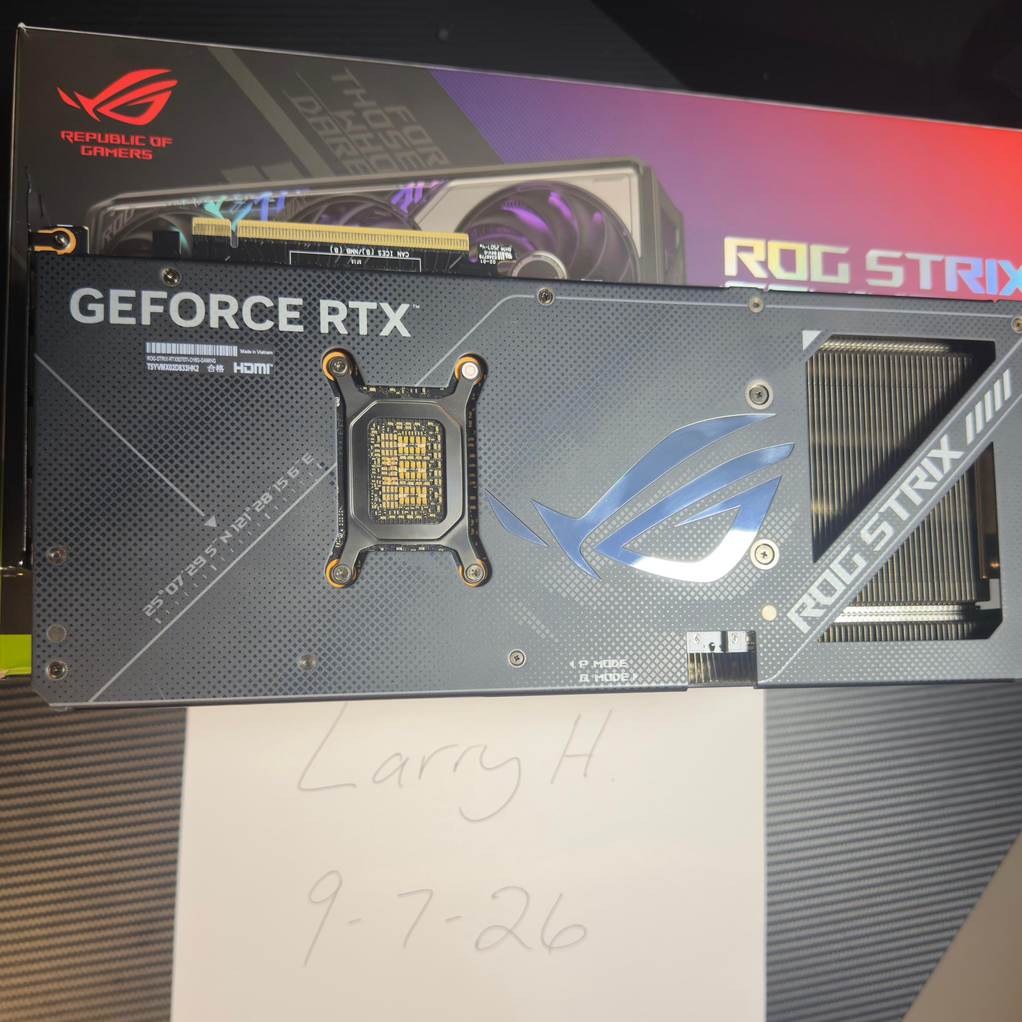 ASUS ROG Strix GeForce RTX 5070 Ti 16GB OC