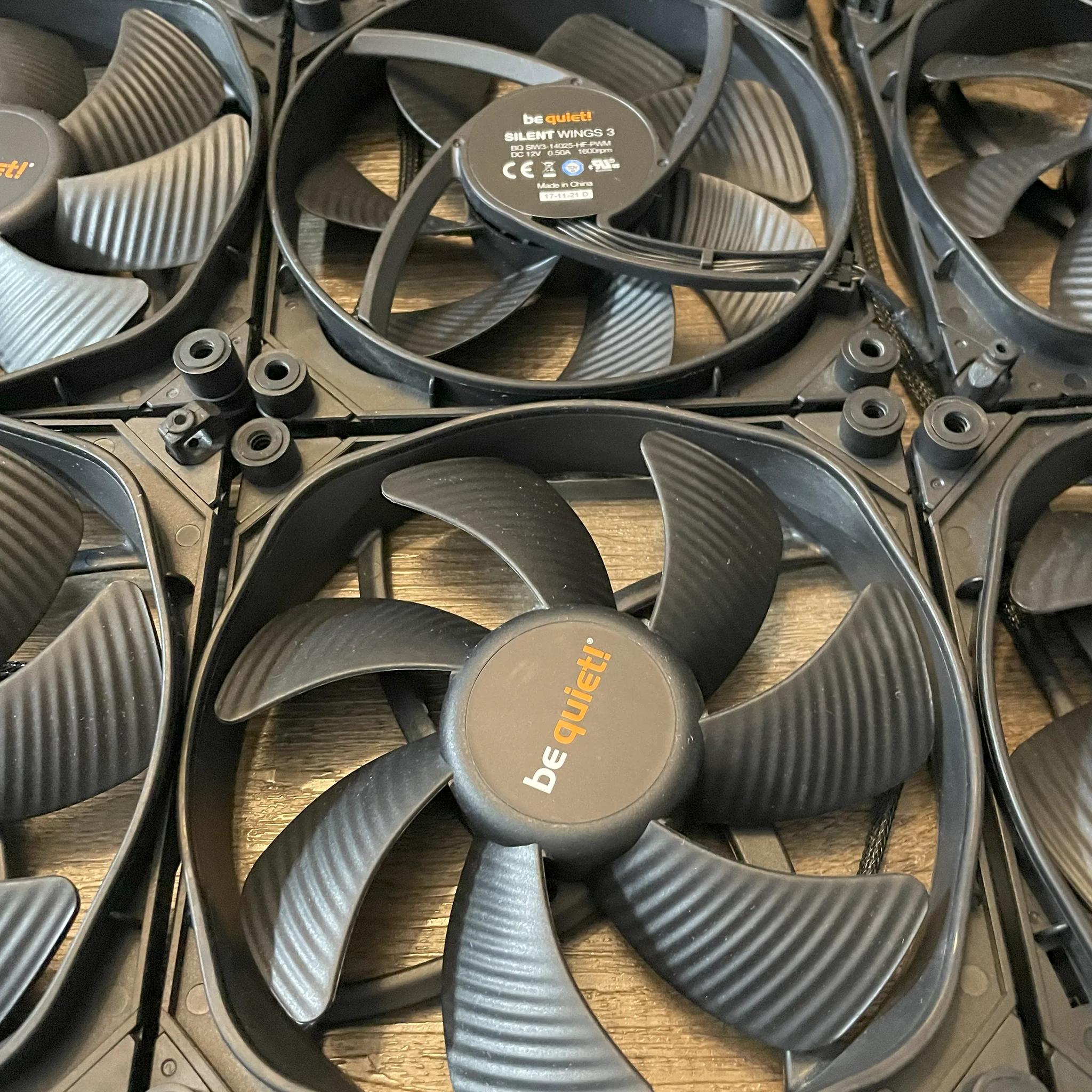 be quiet! Silent Wings 3 Fan, 140mm (BOX of 30)