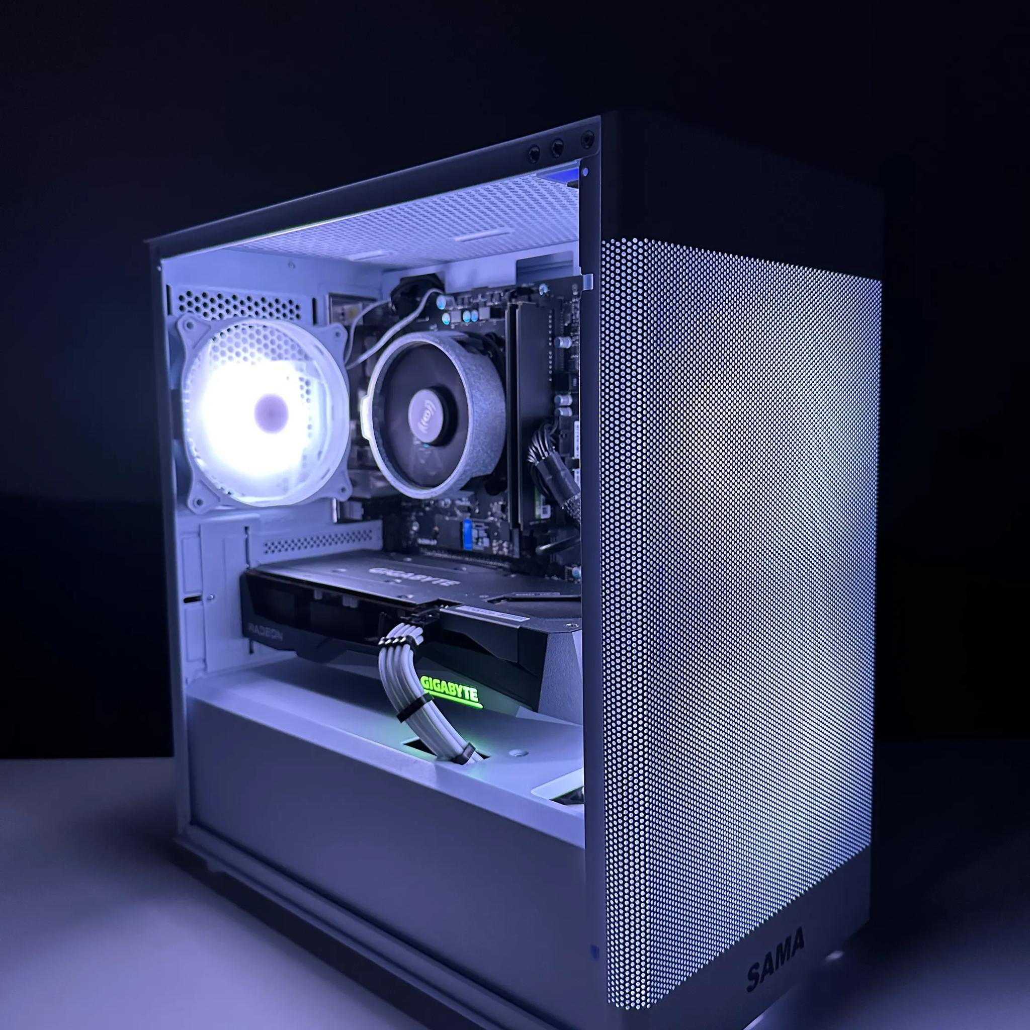 Budget Beast 🌌|Ryzen 5 5500| RX 7600| 16GB DDR4-3600 CL18| 1TB SSD | Win10