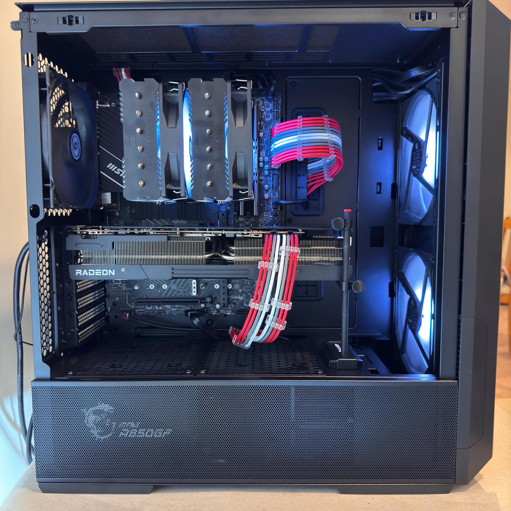 Top Of The Line AMD || RX 7900XTX 24 GB, i5-12600KF, 32 GB DDR4 RAM, 2 TB NVME SSD, WiFi, Windows 11