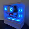 🎖️Honor🎖️ New White RGB Gaming PC, Intel B580+AMD Ryzen 5 5500=High Preformance and Value