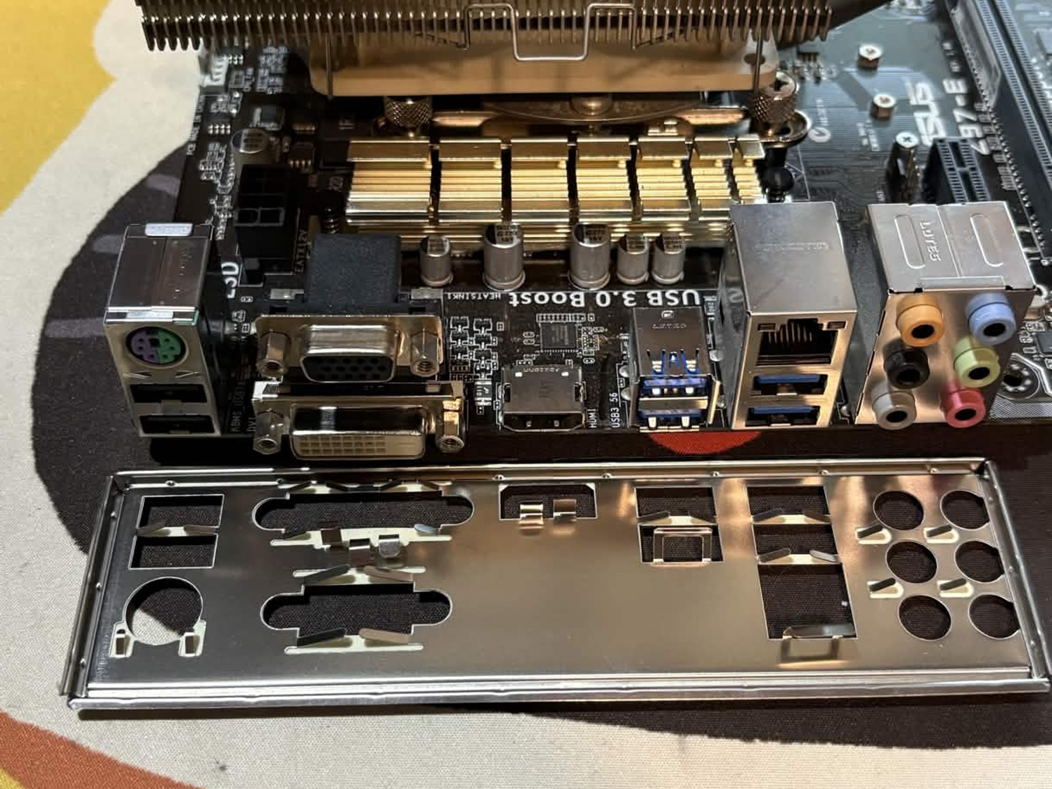 Intel i7-4790K + ASUS Z97-E Motherboard + 8GB DDR3 + Noctua Cooler Combo