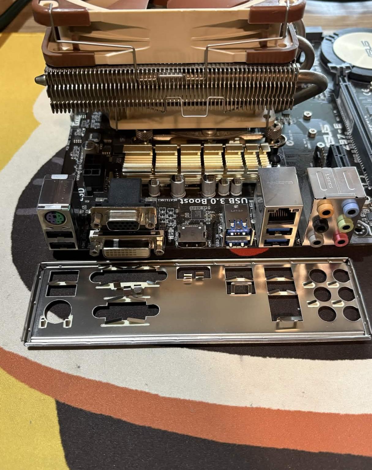 Intel i7-4790K + ASUS Z97-E Motherboard + 8GB DDR3 + Noctua Cooler Combo