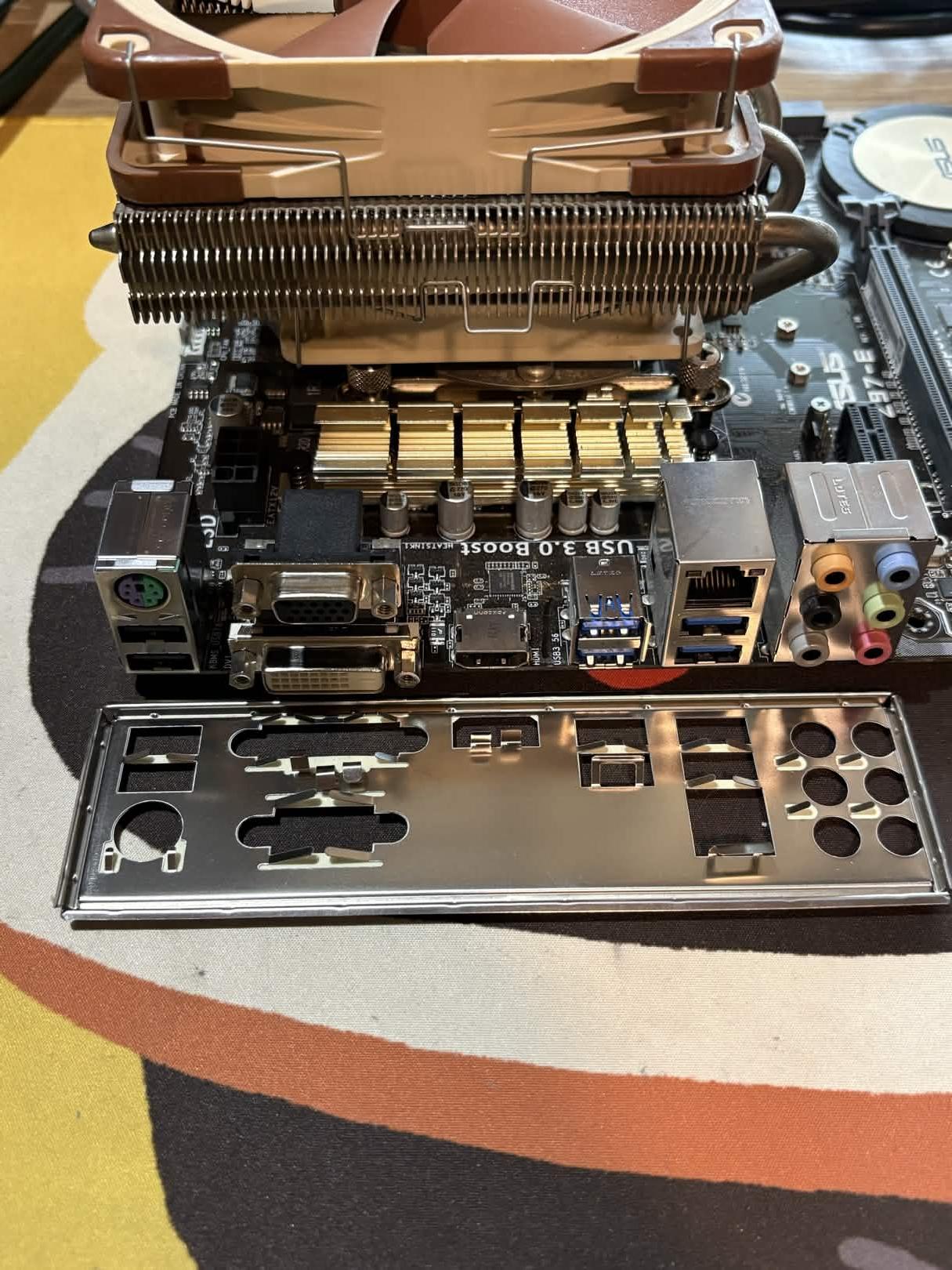 Intel i7-4790K + ASUS Z97-E Motherboard + 8GB DDR3 + Noctua Cooler Combo