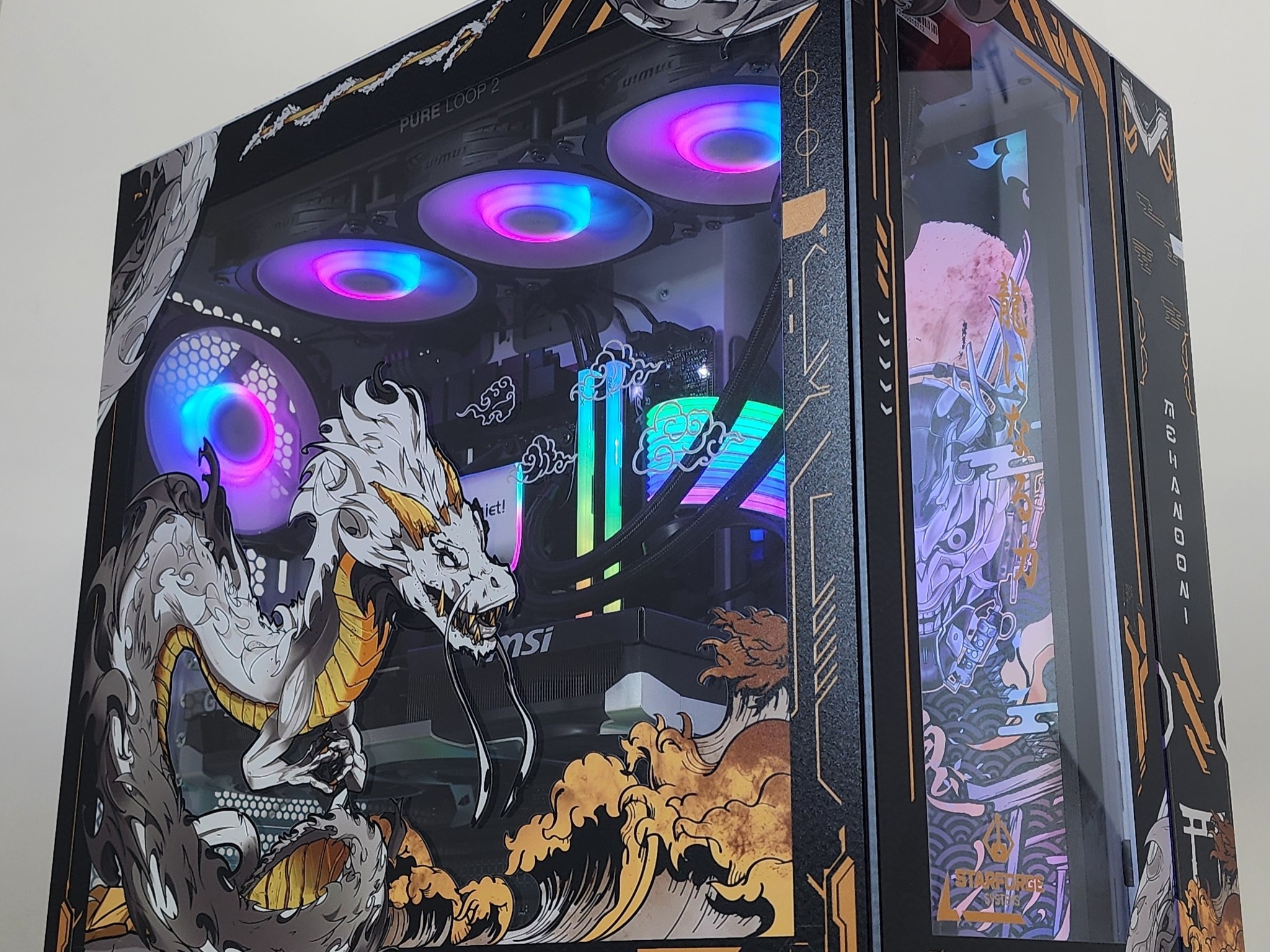 Gaming PC Ryzen 7 9800X3D 32GB RAM 2TB SSD RTX 5070 12GB Windows 11 Computer
