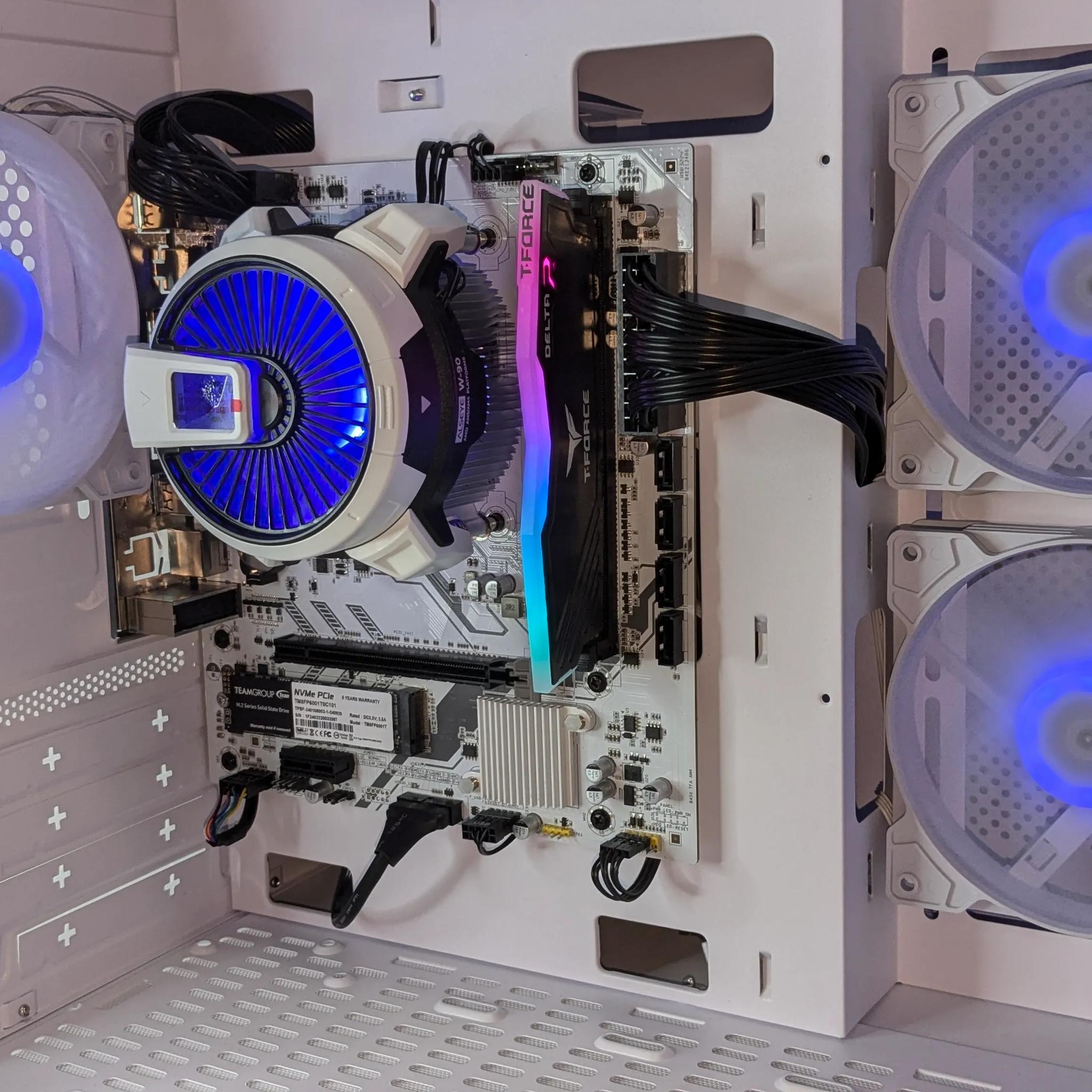 1080p Gaming PC🤍Ryzen 5 4600G🤍16GB DDR4 RAM🤍1TB NVMe SSD🤍Windows 11 Home(Activated)✅