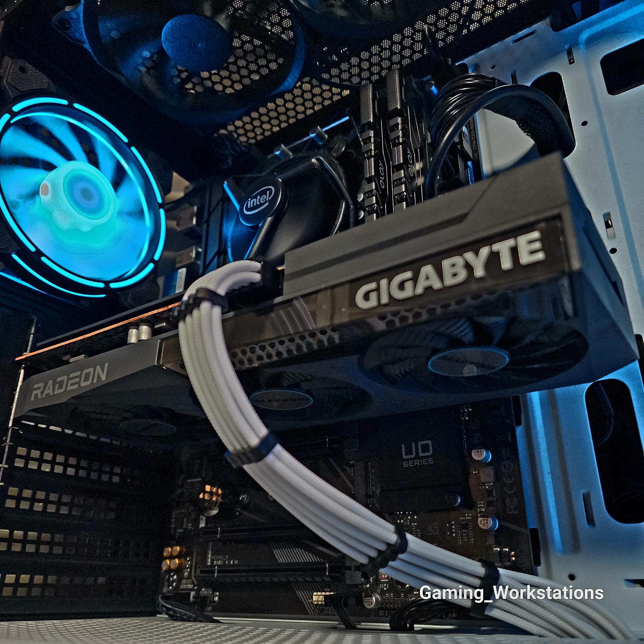 🖤🤍💙 Gigabyte Eagle Radeon RX 6600 8GB // Intel Core i5 11400 // OLOy 16GB 3200MHz