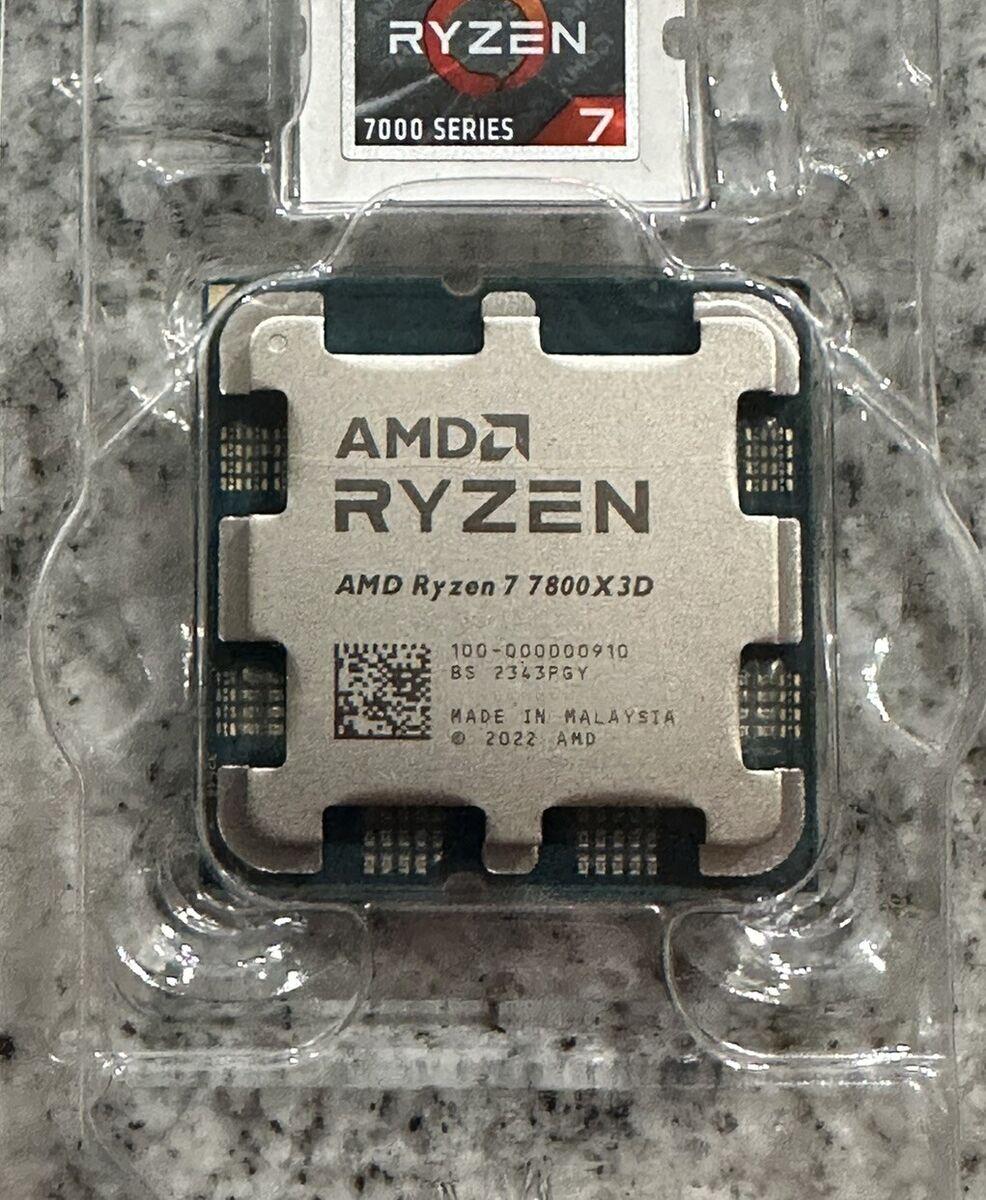 AMD Ryzen 7 7800X3D CPU