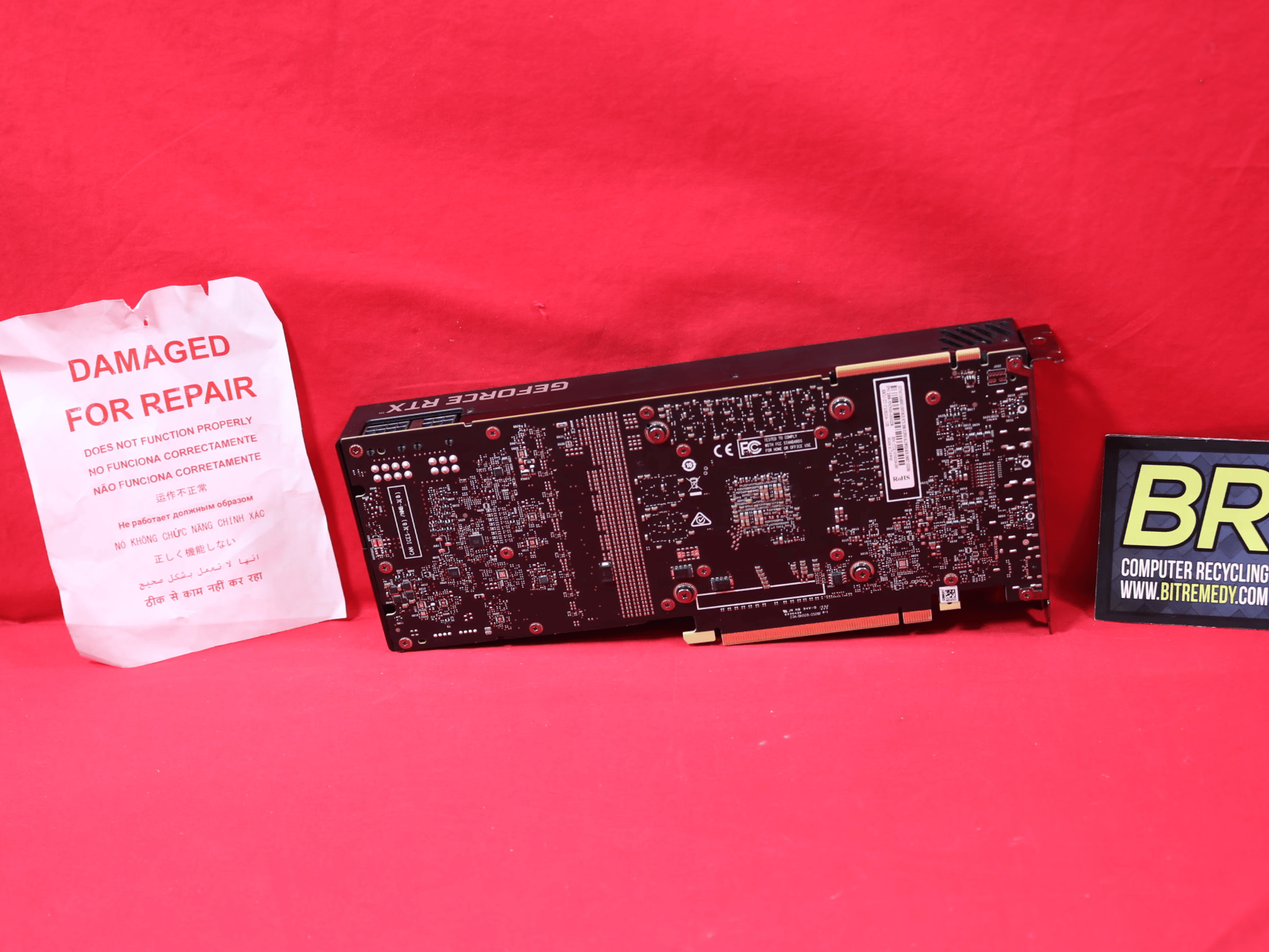 *AS IS/FOR REPAIR* Zotac Gaming GeForce RTX 2080 SUPER Blower 8GB GDDR6 Desktop GPU ZT-T20820A-10B
