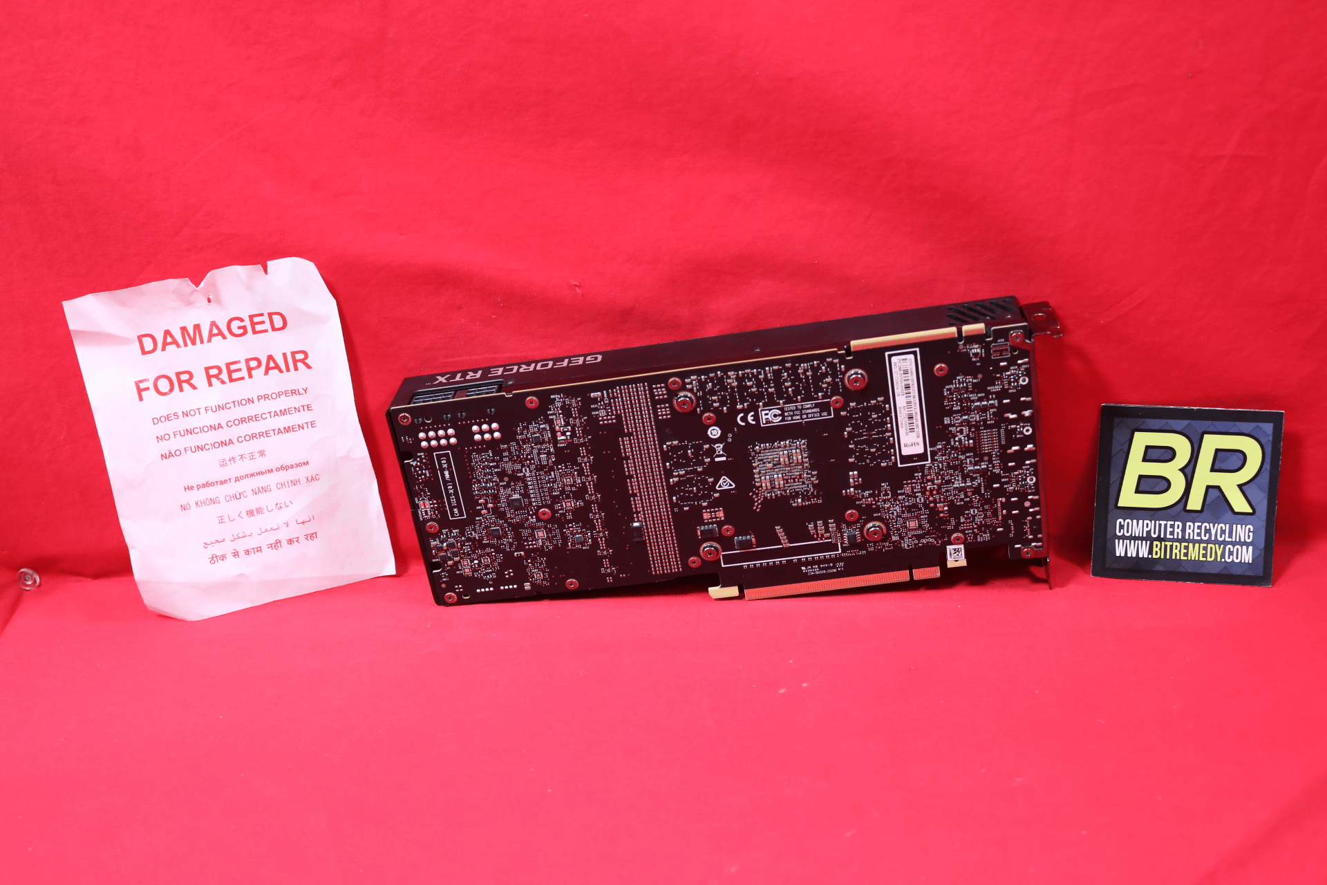 *AS IS/FOR REPAIR* Zotac Gaming GeForce RTX 2080 SUPER Blower 8GB GDDR6 Desktop GPU ZT-T20820A-10B