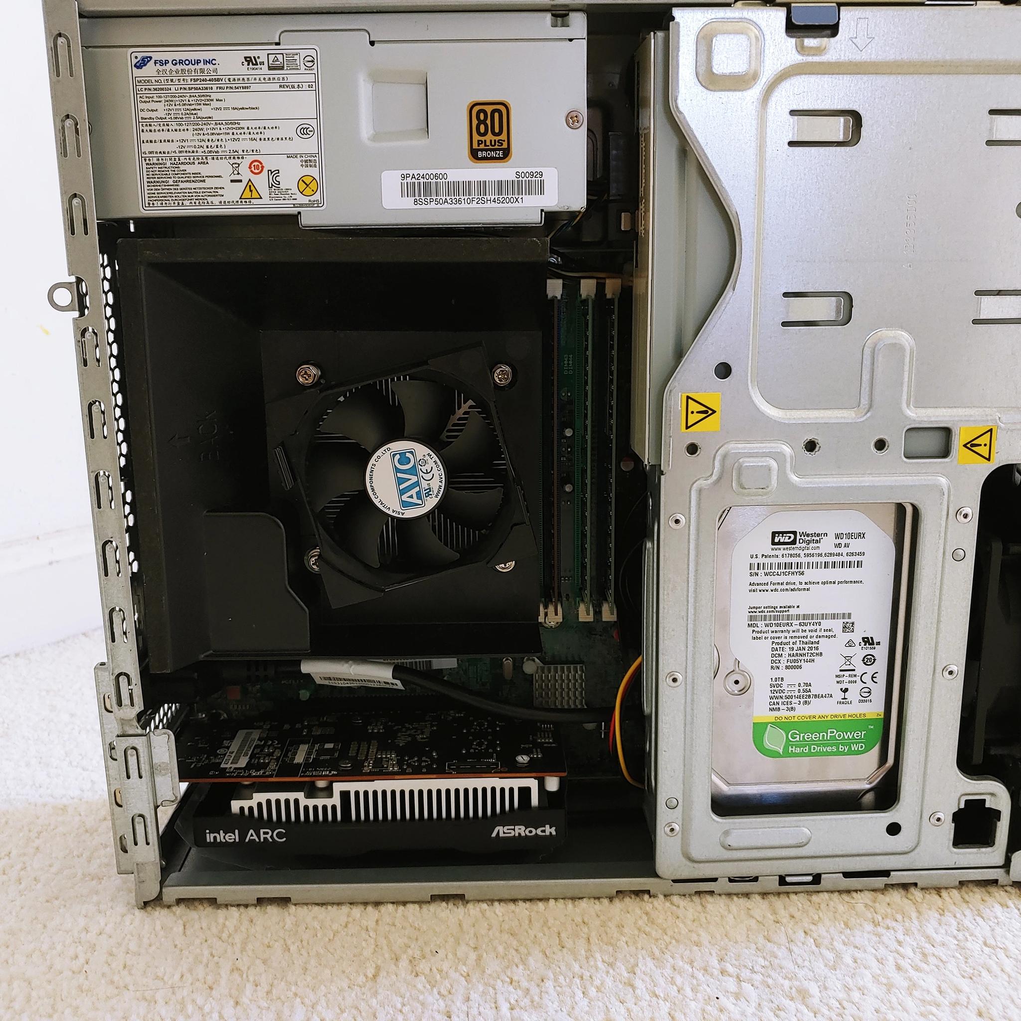 Budget gaming/e-sports PC |i7-4770|Arc a310|16gb ddr3 ram|512gb ssd+1tb hard drive