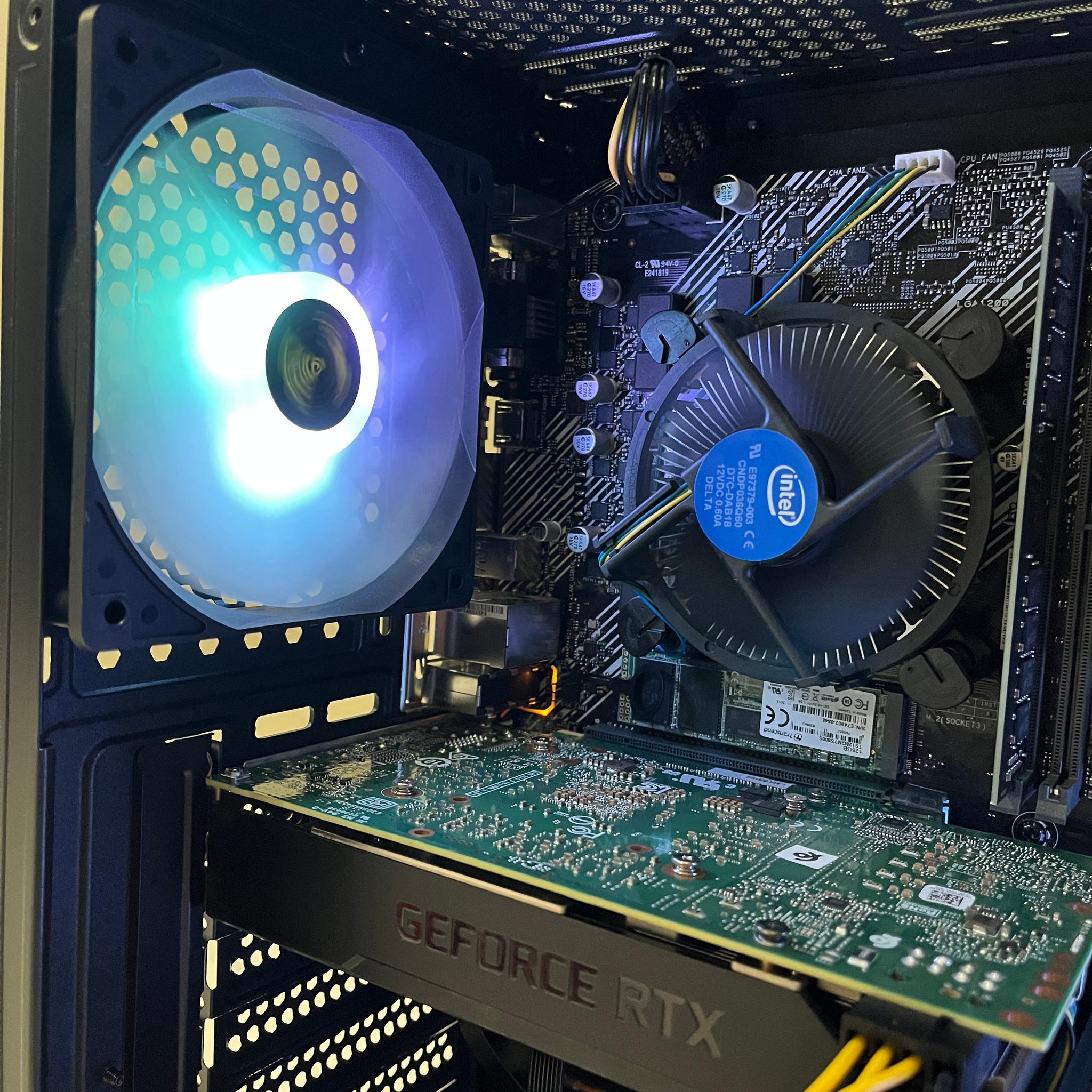 🟡RTX 2060 Super, Intel i5-10400, 16GB RAM, 870 GB Storage, High Performance RGB Gaming PC🔥