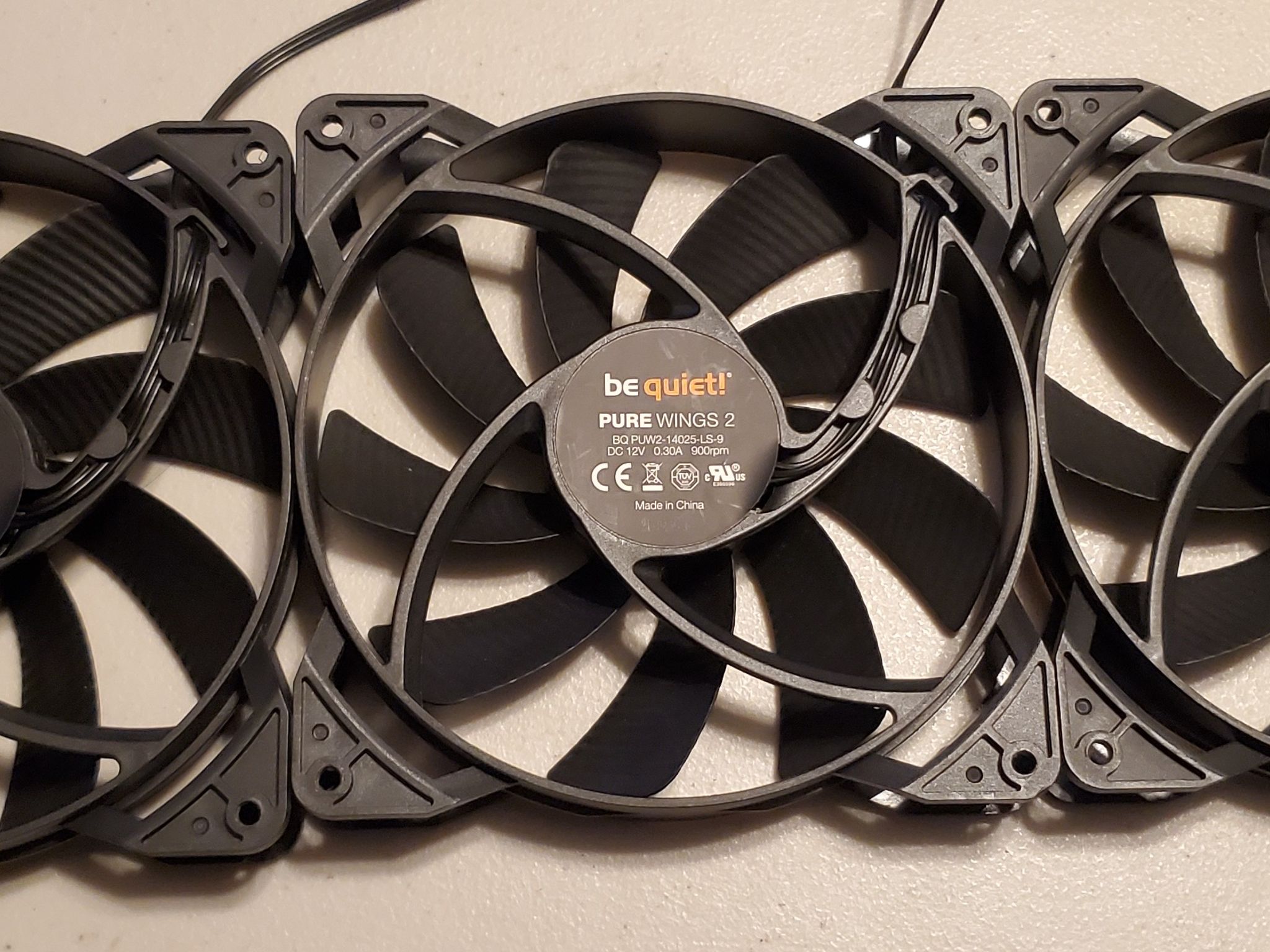 be quiet! Pure Wings 2 140mm 4pin PWM Fans (3-Pack)