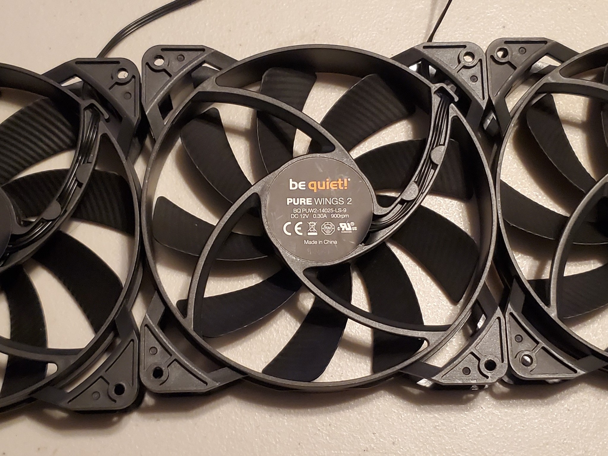 be quiet! Pure Wings 2 140mm 4pin PWM Fans (3-Pack)