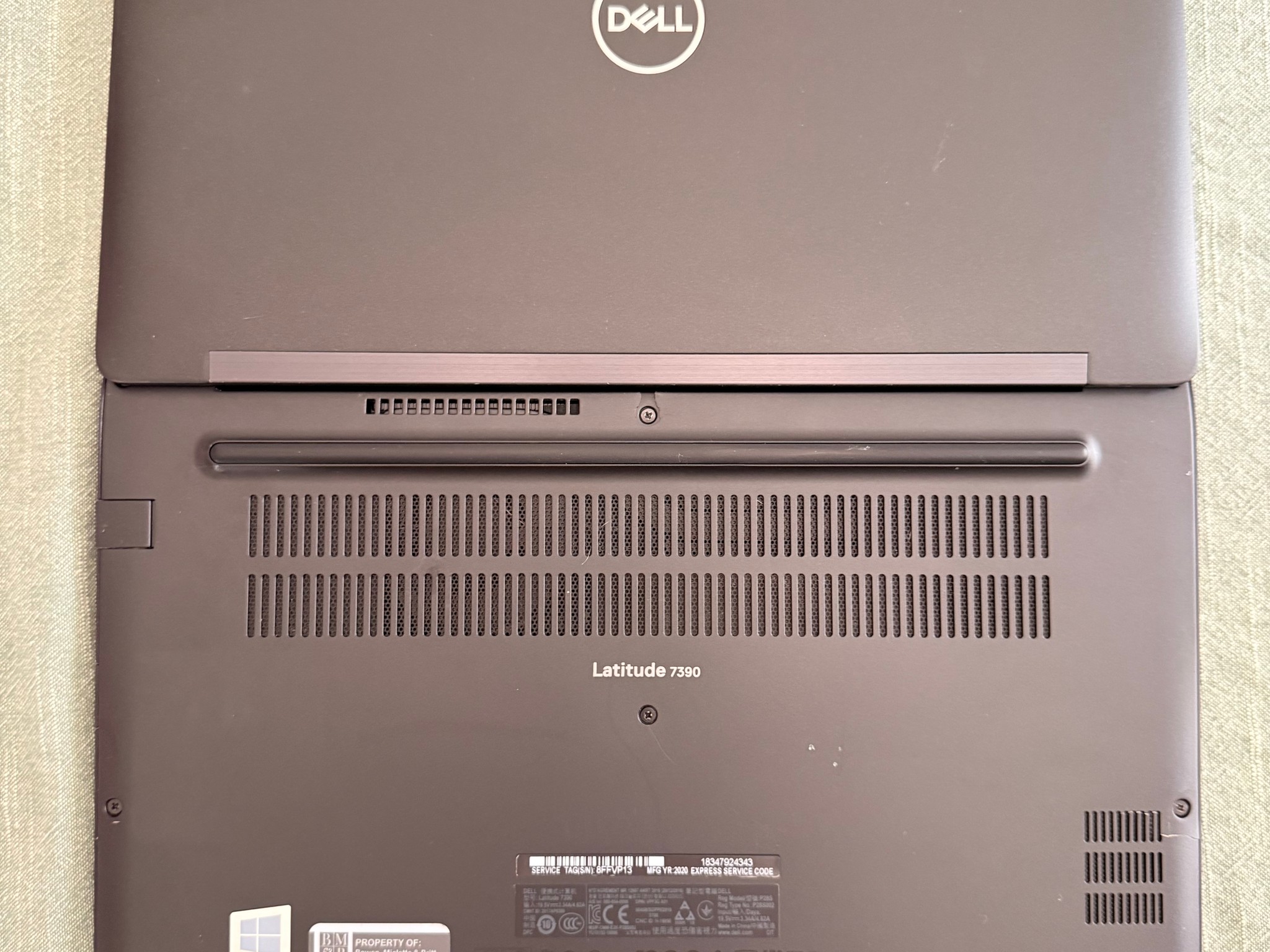 Like NEW Dell Latitude 7390 Notebook 8GB Ram Used, Like-New Dell Business Laptop
