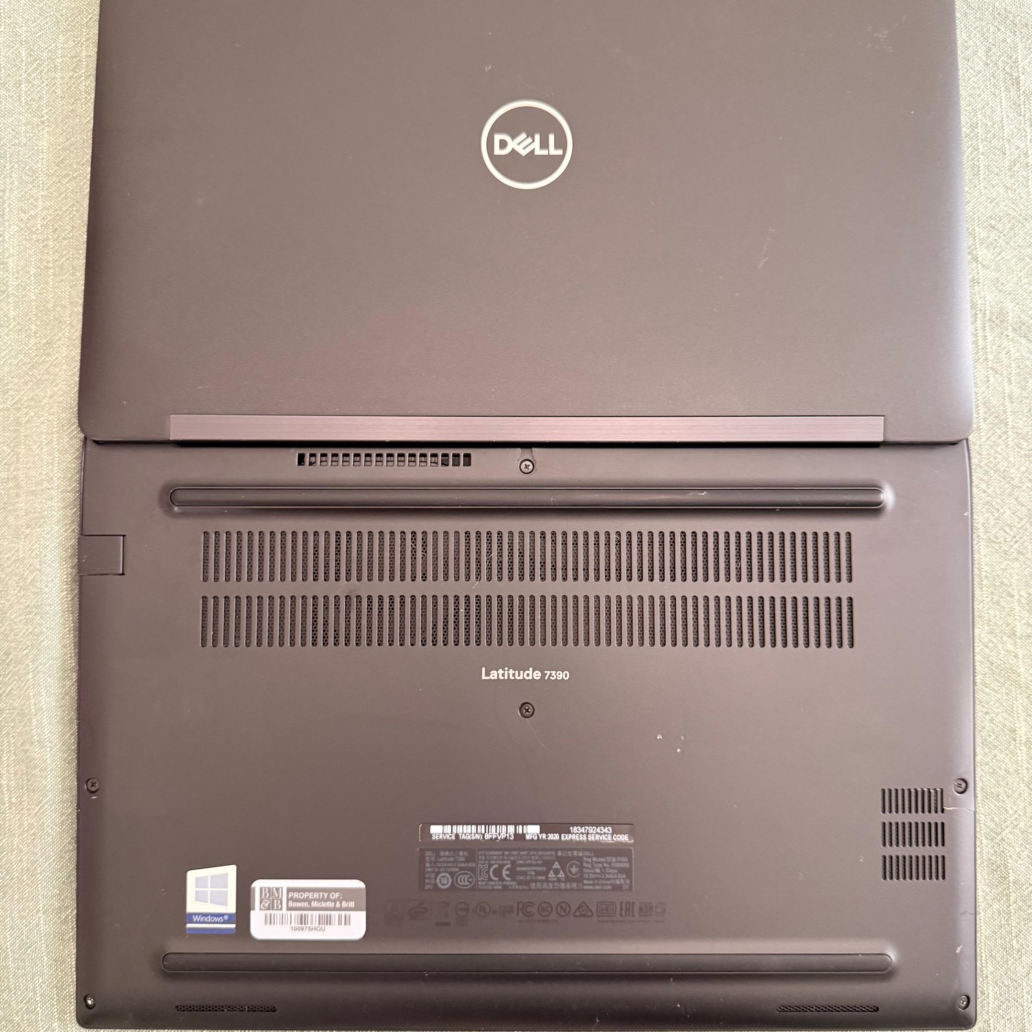 Like NEW Dell Latitude 7390 Notebook 8GB Ram Used, Like-New Dell Business Laptop