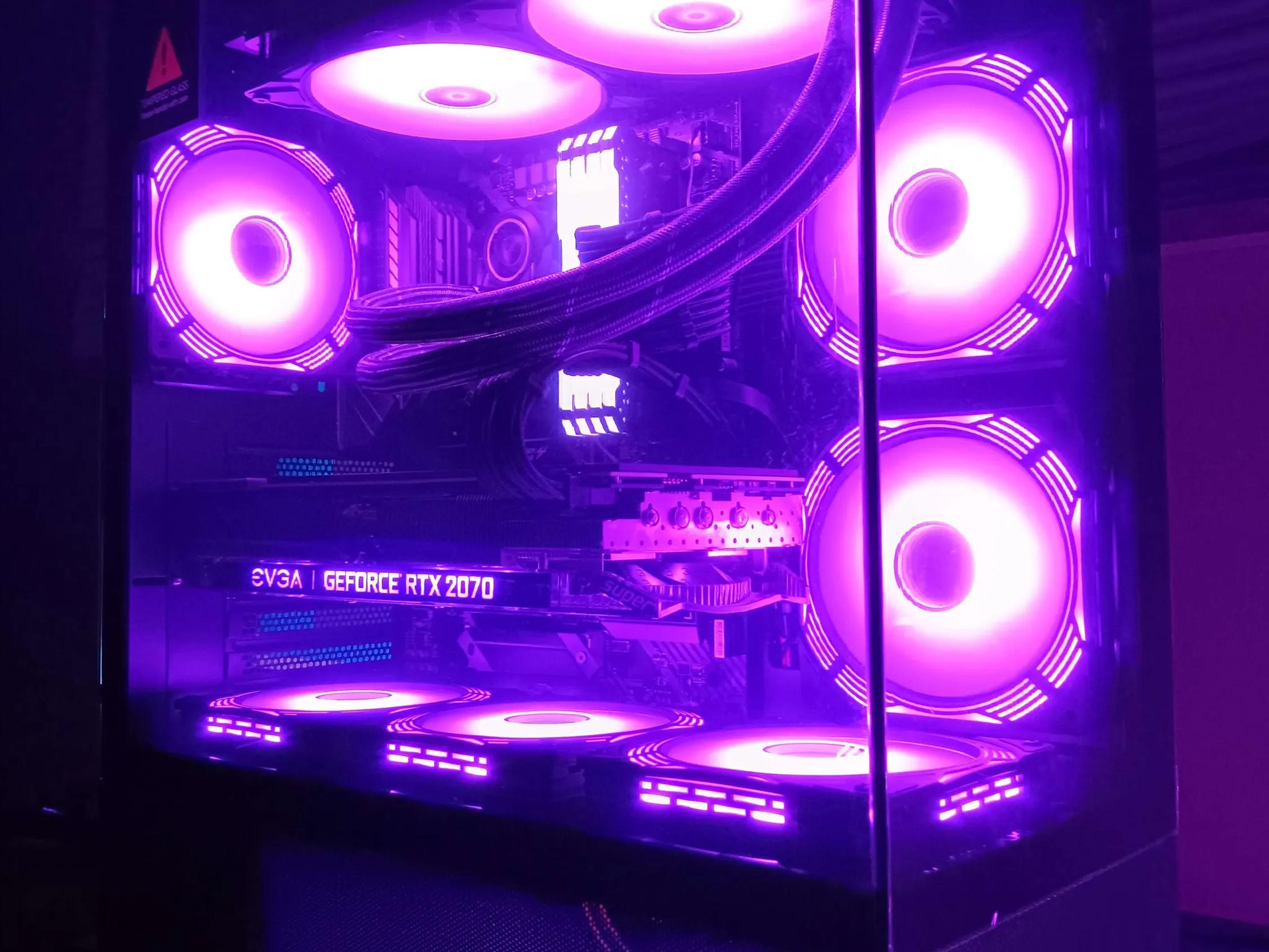 | Black RGB GAMING PC | Ryzen 5 5600x | EVGA RTX 2070S) | 32gb DDR4 RAM |1tb NvMe SSD