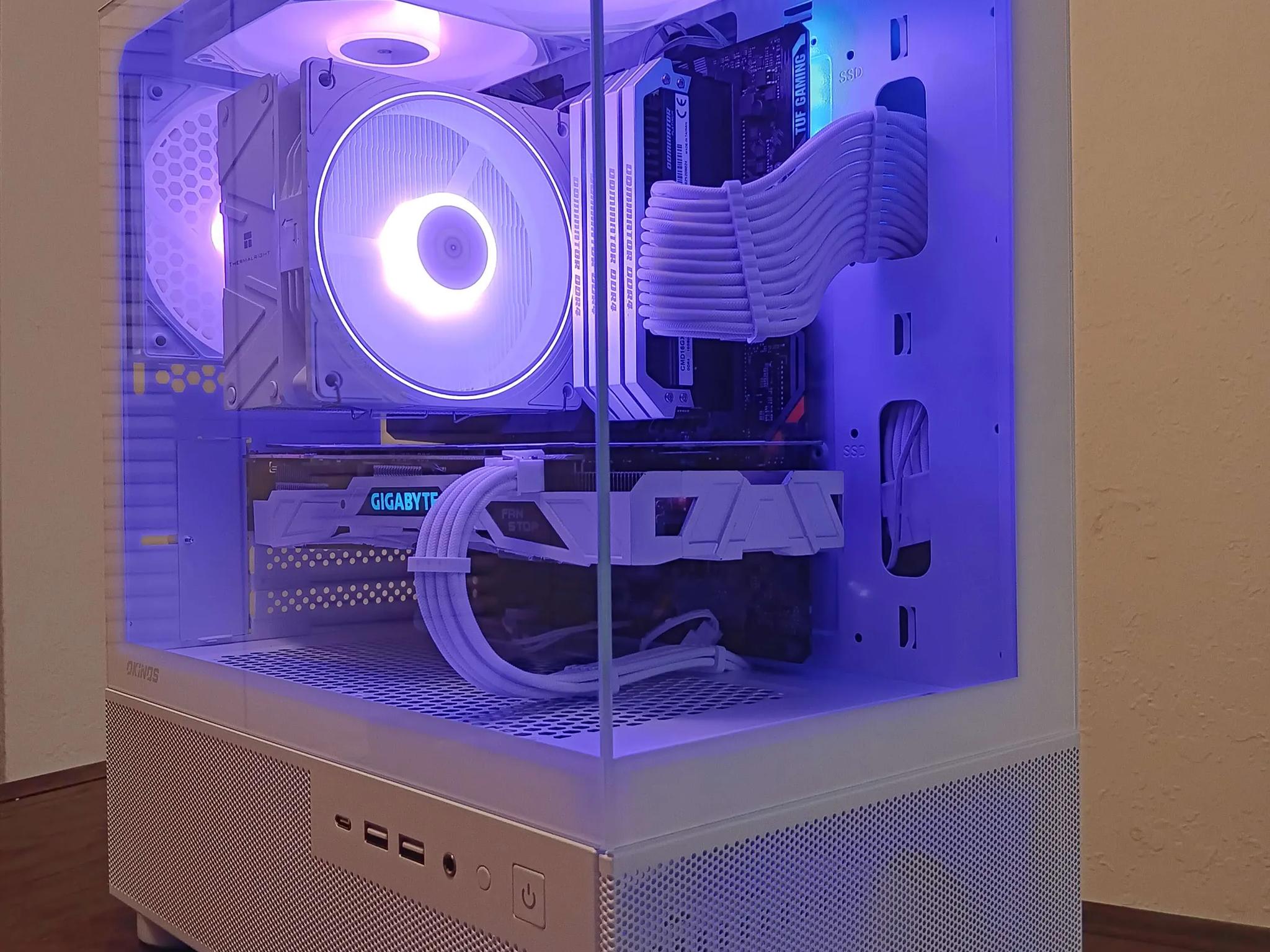 ⚪White Gaming PC ⚪| i5 9400f | 1070ti | 16gb DDR4 RAM | 2.5TB Storage | WIFI | WINDOWS 10