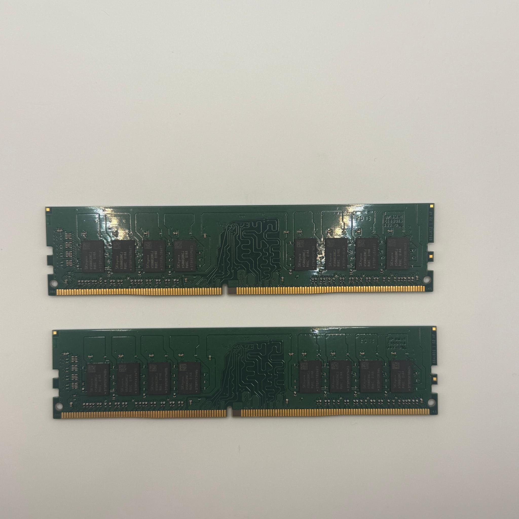 Adata 16GB 2x8GB PC4-2666V-UB1-11 DDR4 Ram