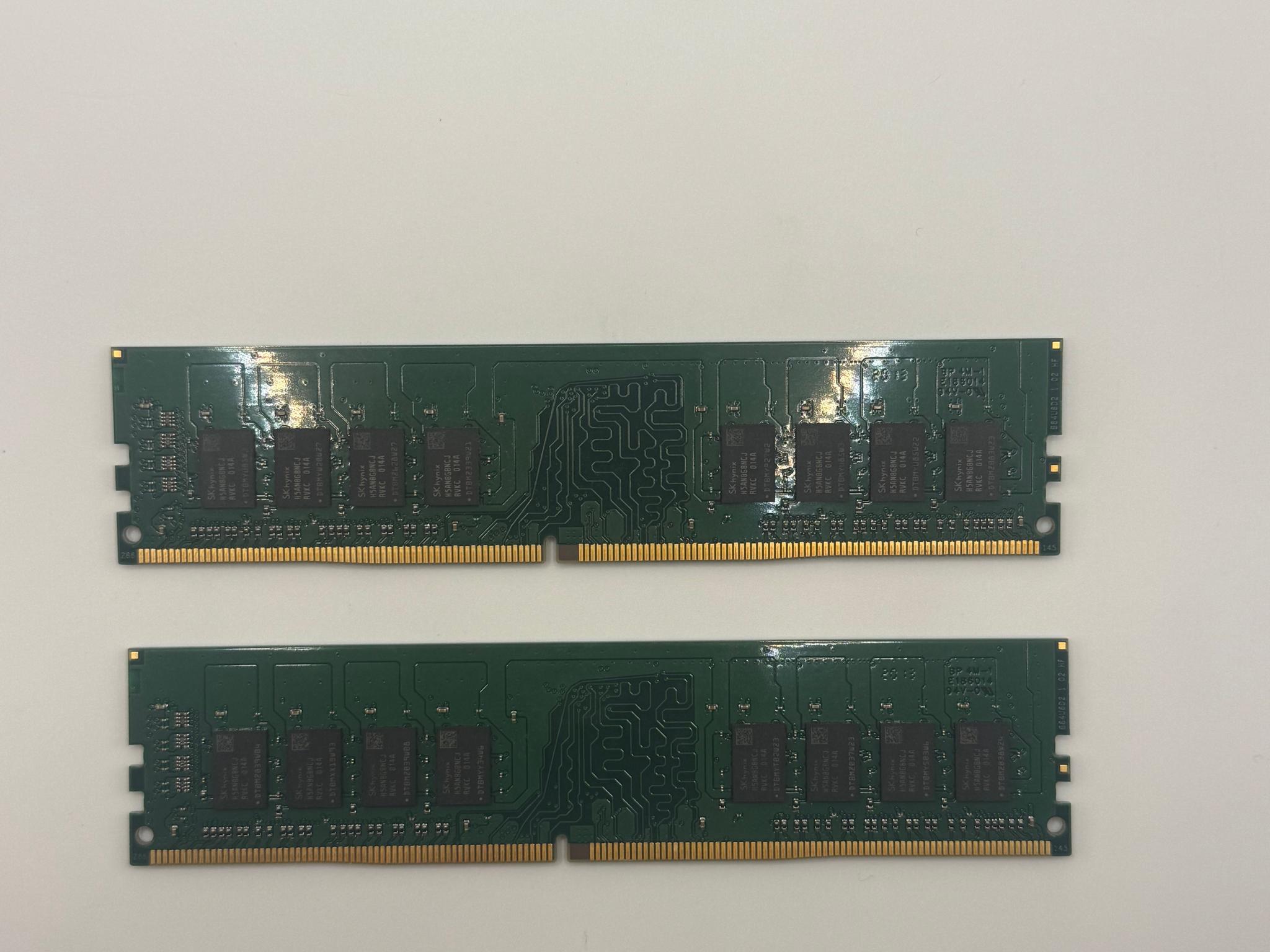 Adata 16GB 2x8GB PC4-2666V-UB1-11 DDR4 Ram