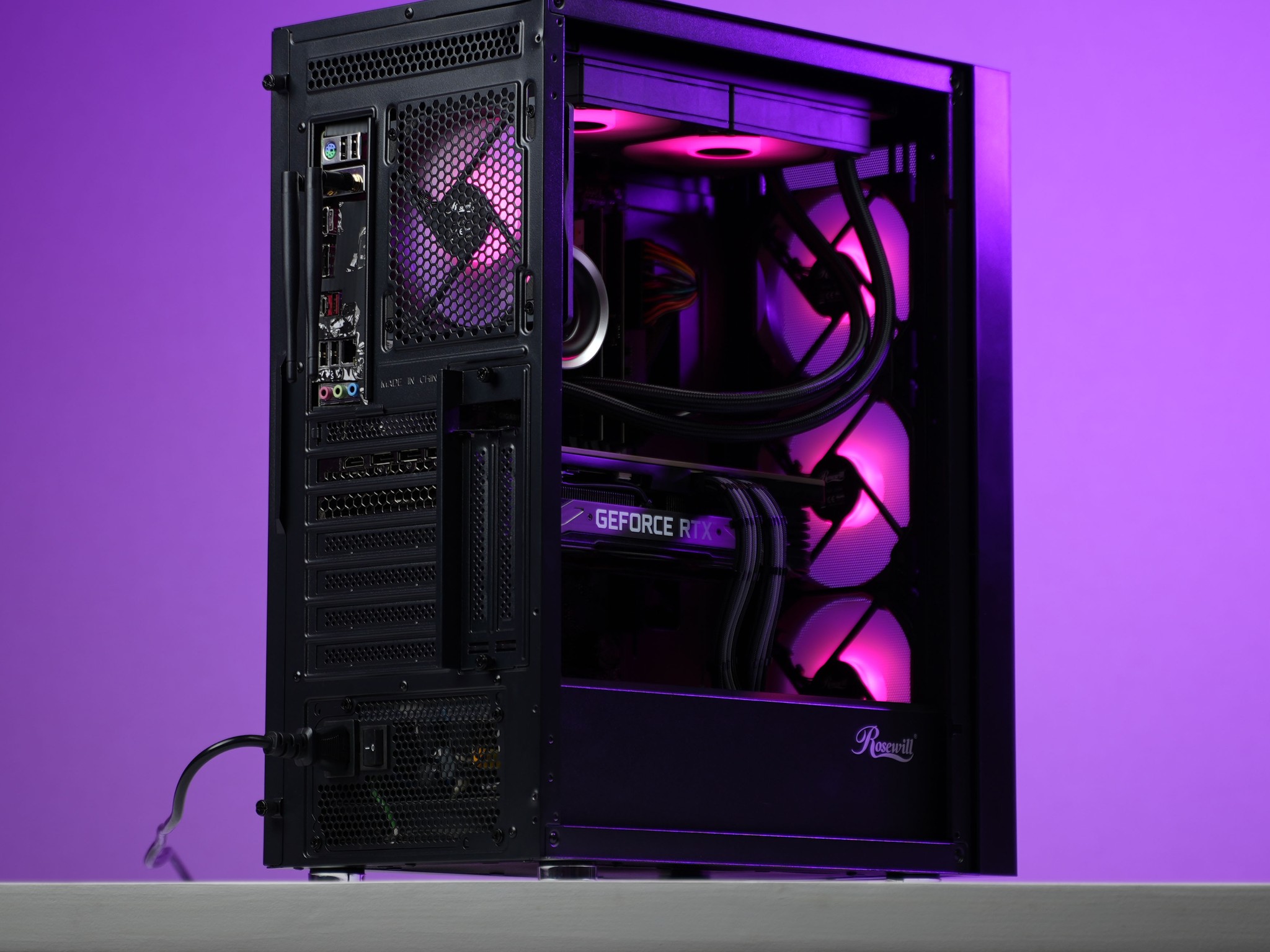 “ECORFORM” RTX 3080 Intel Core i7 13700K 32GB 1TB Windows 11 Workstation Gaming PC