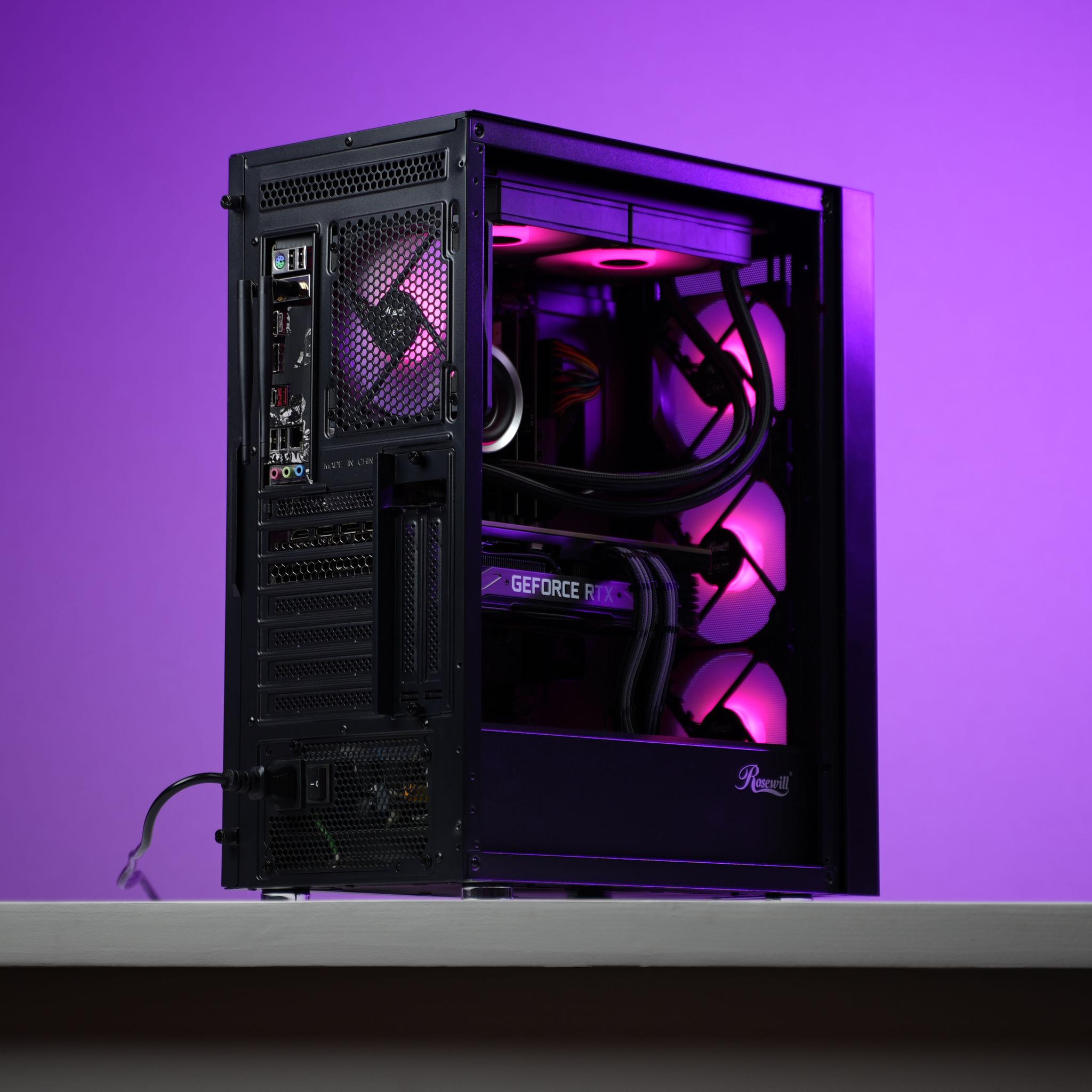 “ECORFORM” RTX 3080 Intel Core i7 13700K 32GB 1TB Windows 11 Workstation Gaming PC