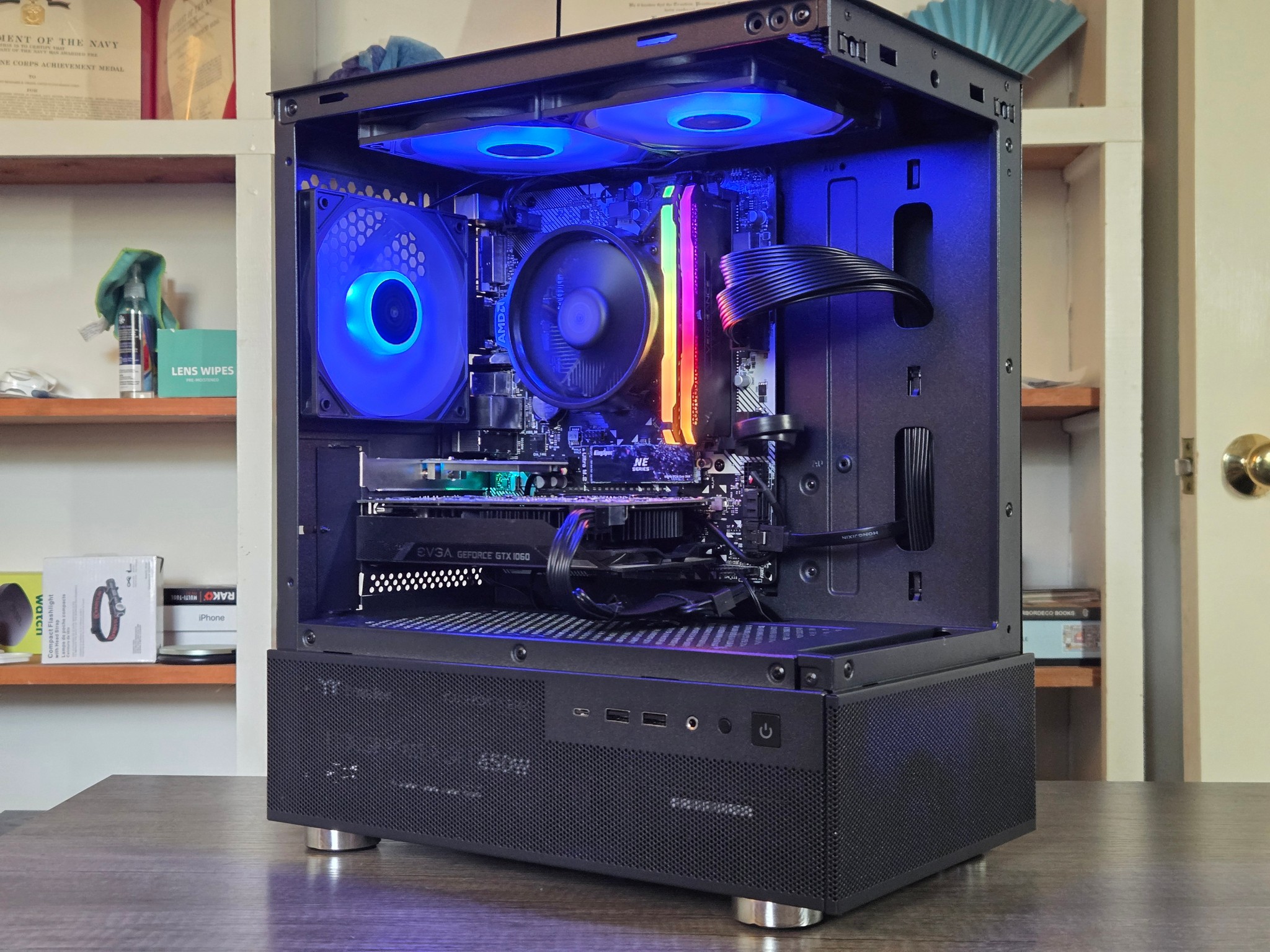 Budget 1080P Crusher | GTX 1060 6GB | Ryzen 5 2600 | 16GB | 256GB + 500GB | Wi-Fi + BT | ARGB