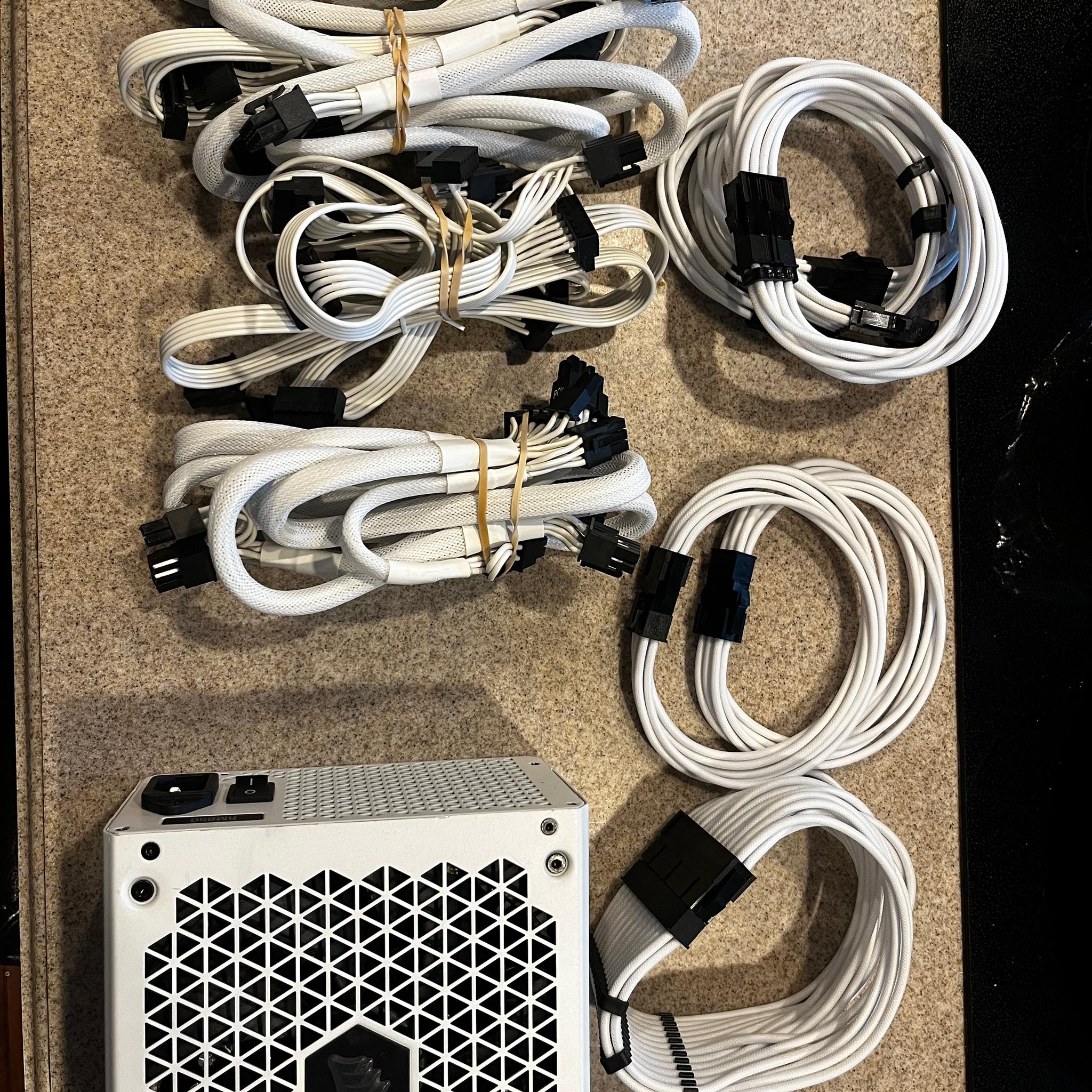 Corsair 850ww power supply white