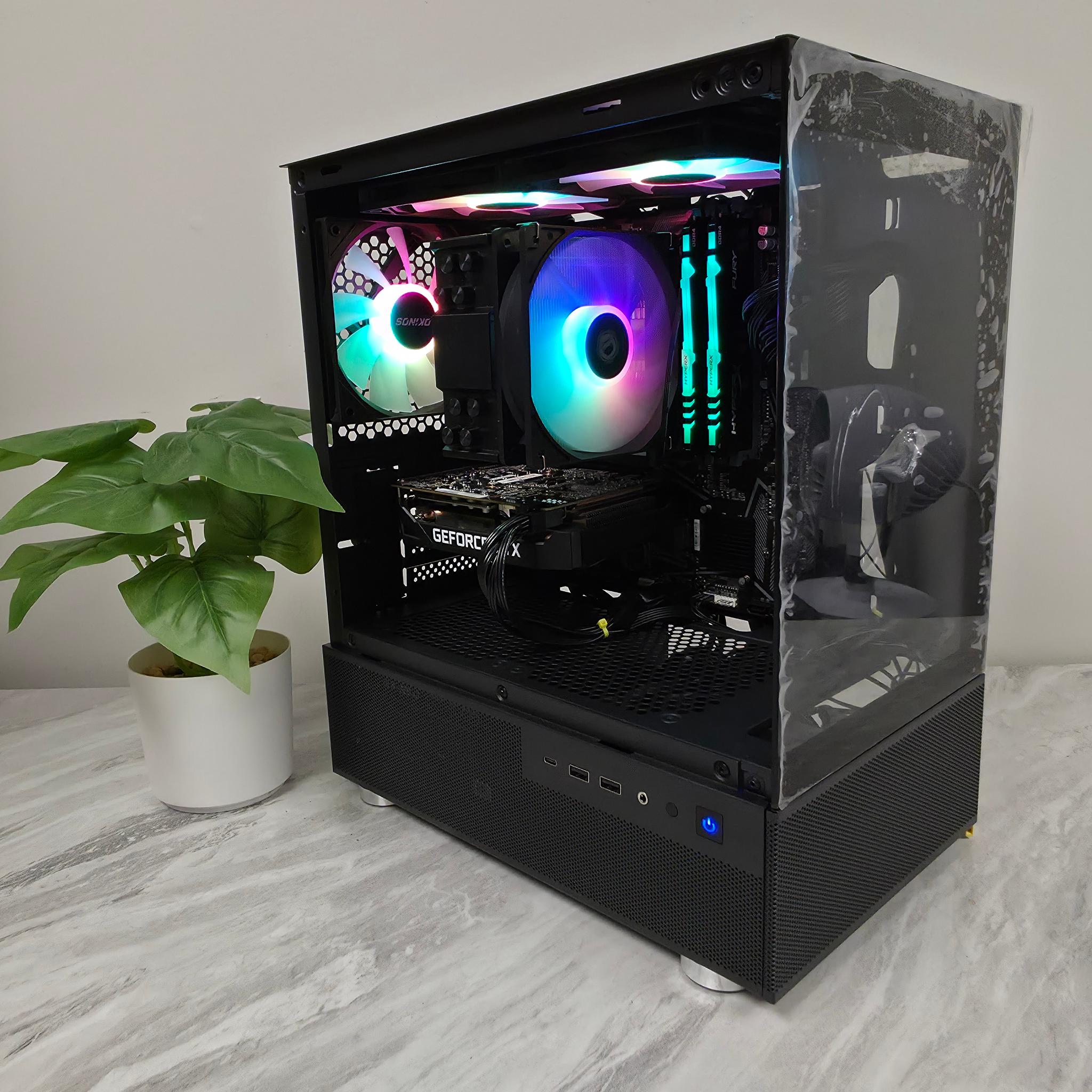 1080p Streaming and Gaming PC Computer (Ryzen 5, GTX 1660 Super, 16GB DDR4)