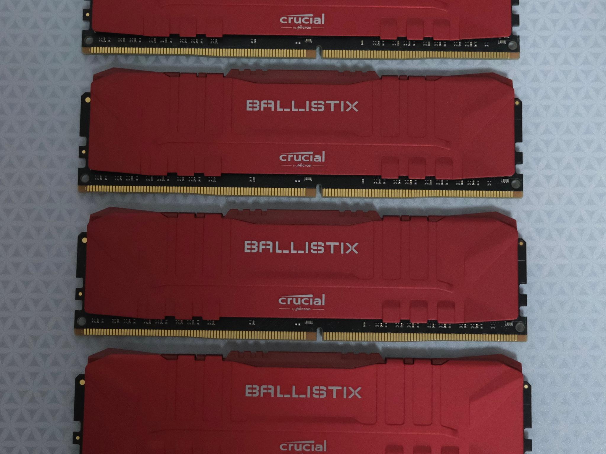 32 GB DDR4 Crucial Ballistix 3200MHz