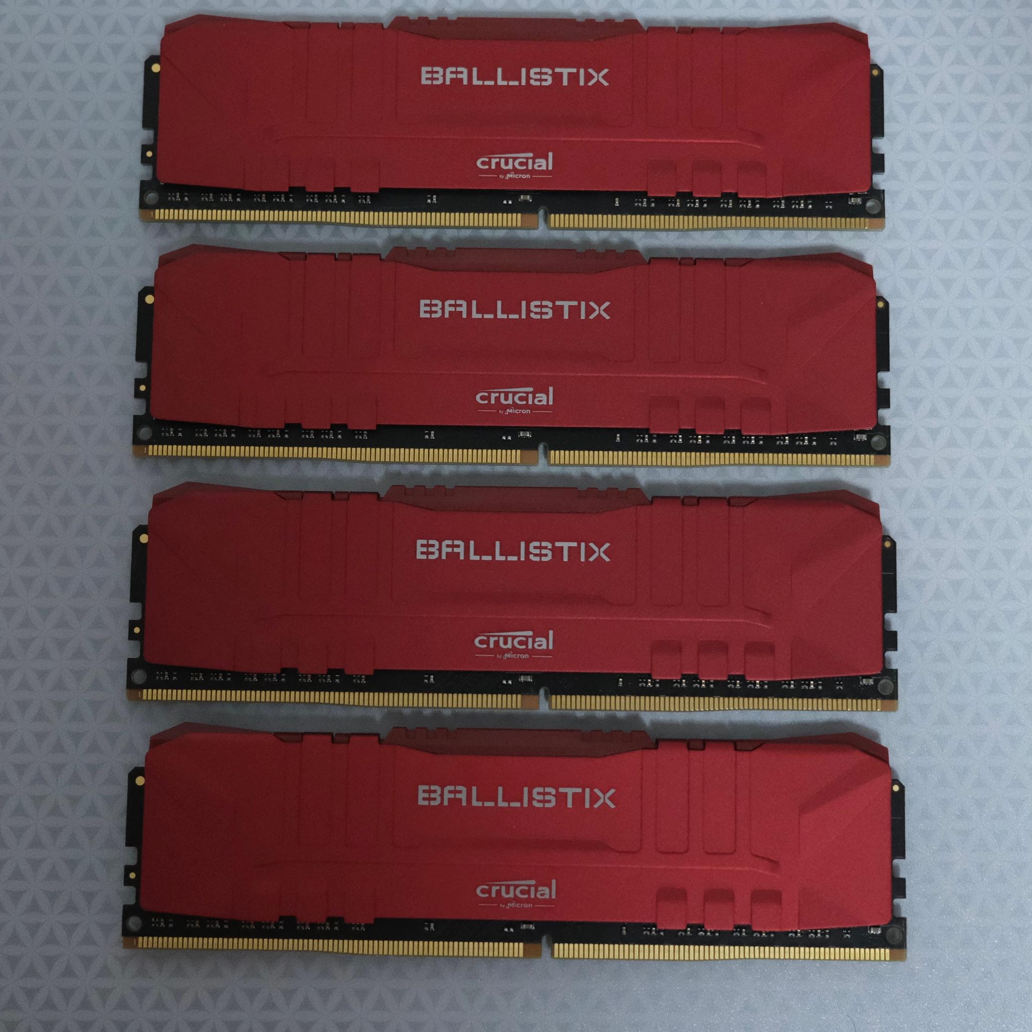 32 GB DDR4 Crucial Ballistix 3200MHz
