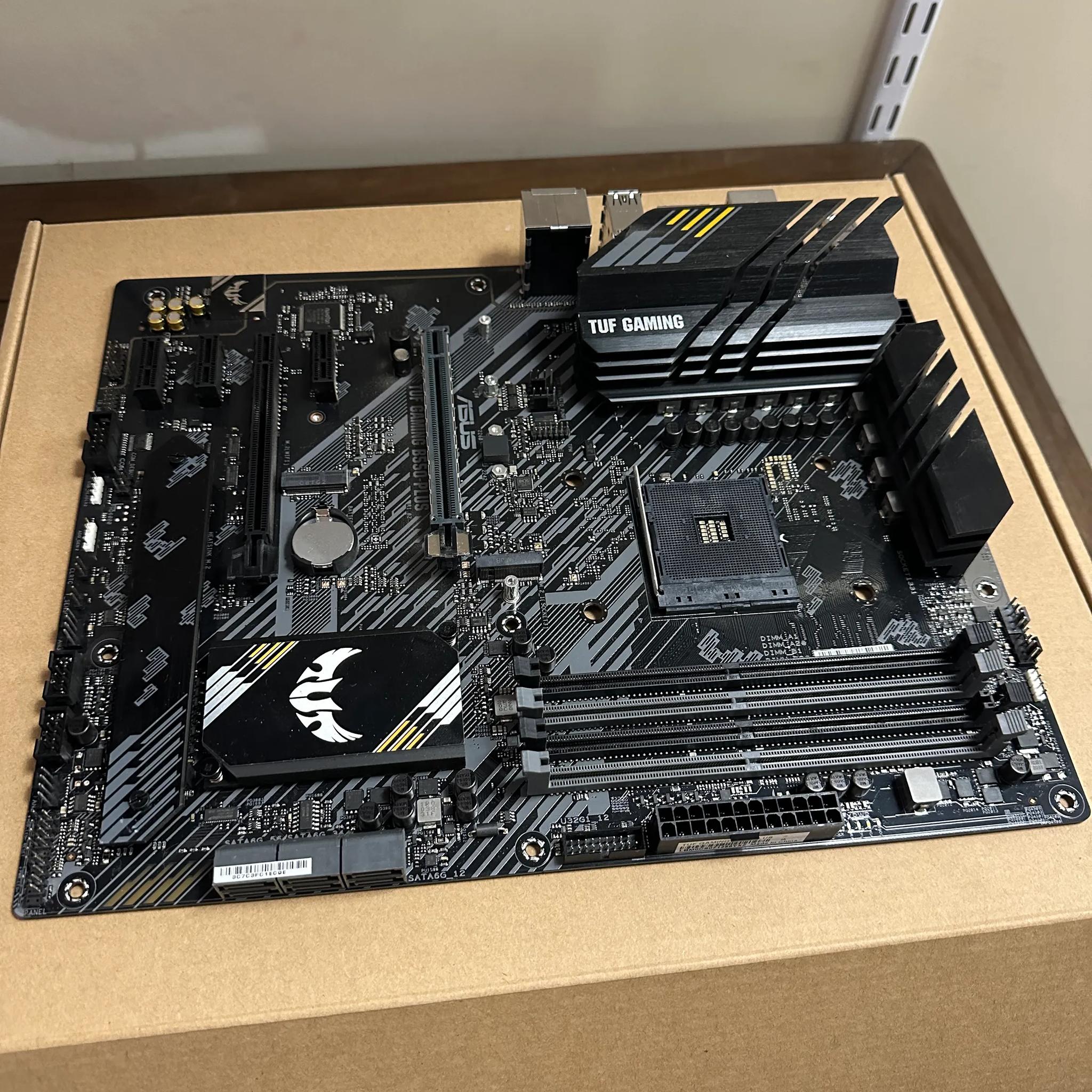 Asus TUF GAMING B550-PLUS ATX AM4 Motherboard