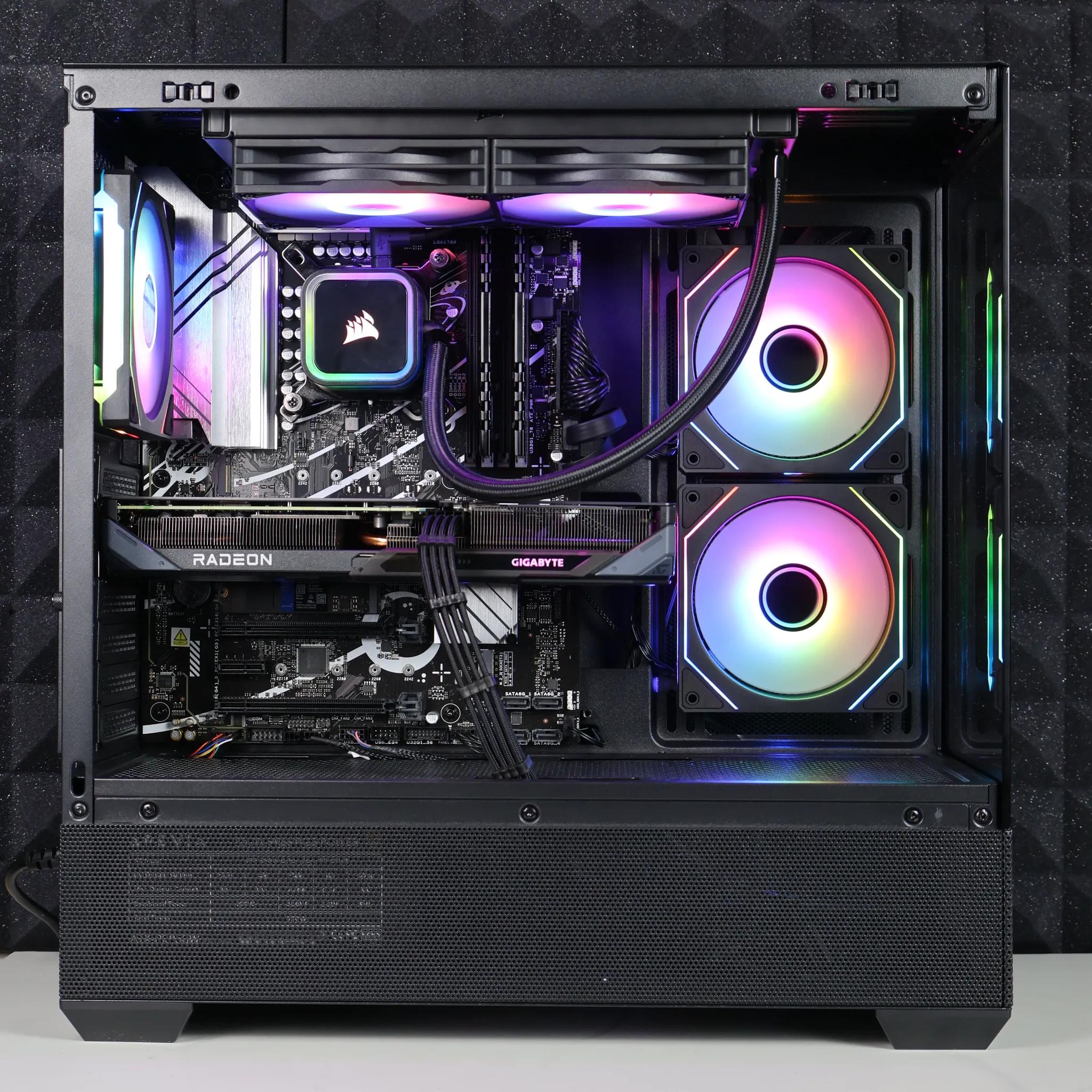 ⚫ Intel Core i7 13700F/RX 9060XT 16GB Gaming PC ⚫