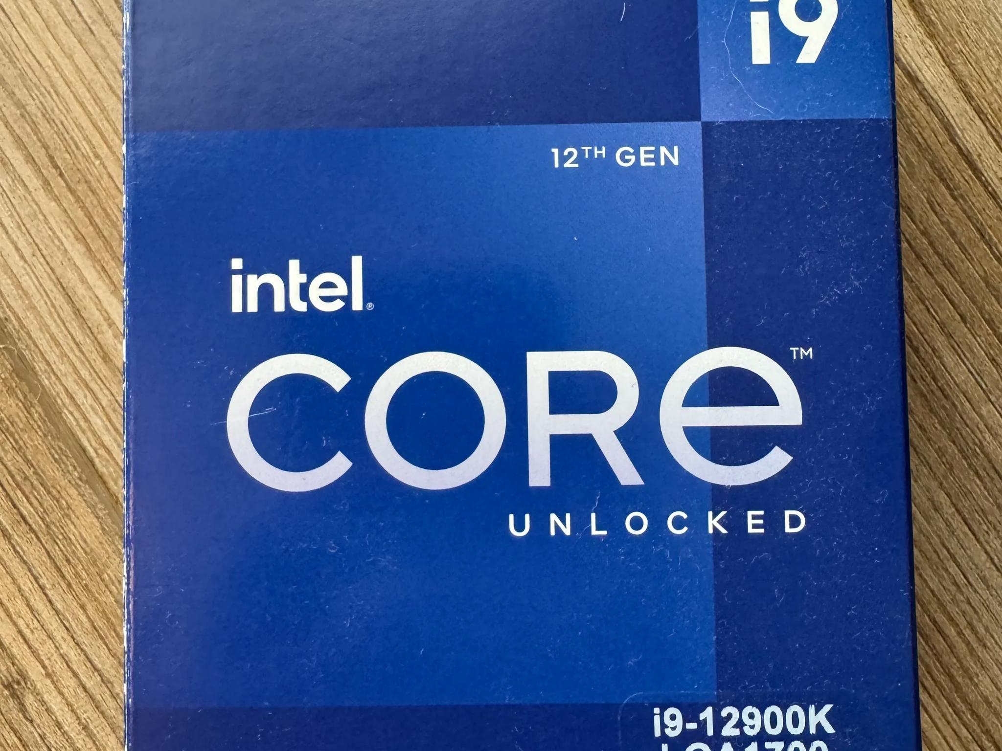 Intel Core i9-12900K LGA1700 30MB Cache 5.2GHz 16 Core New Open Box