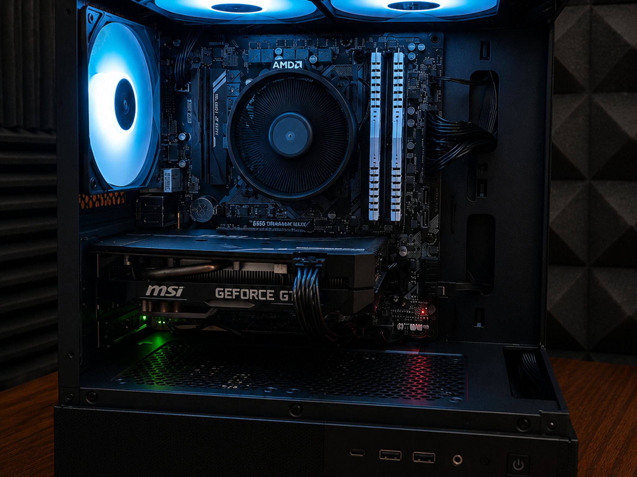GAMING PC/MSI 1660 Super/Ryzen 5/16GB DDR4/500GB SSD/Wifi&BT