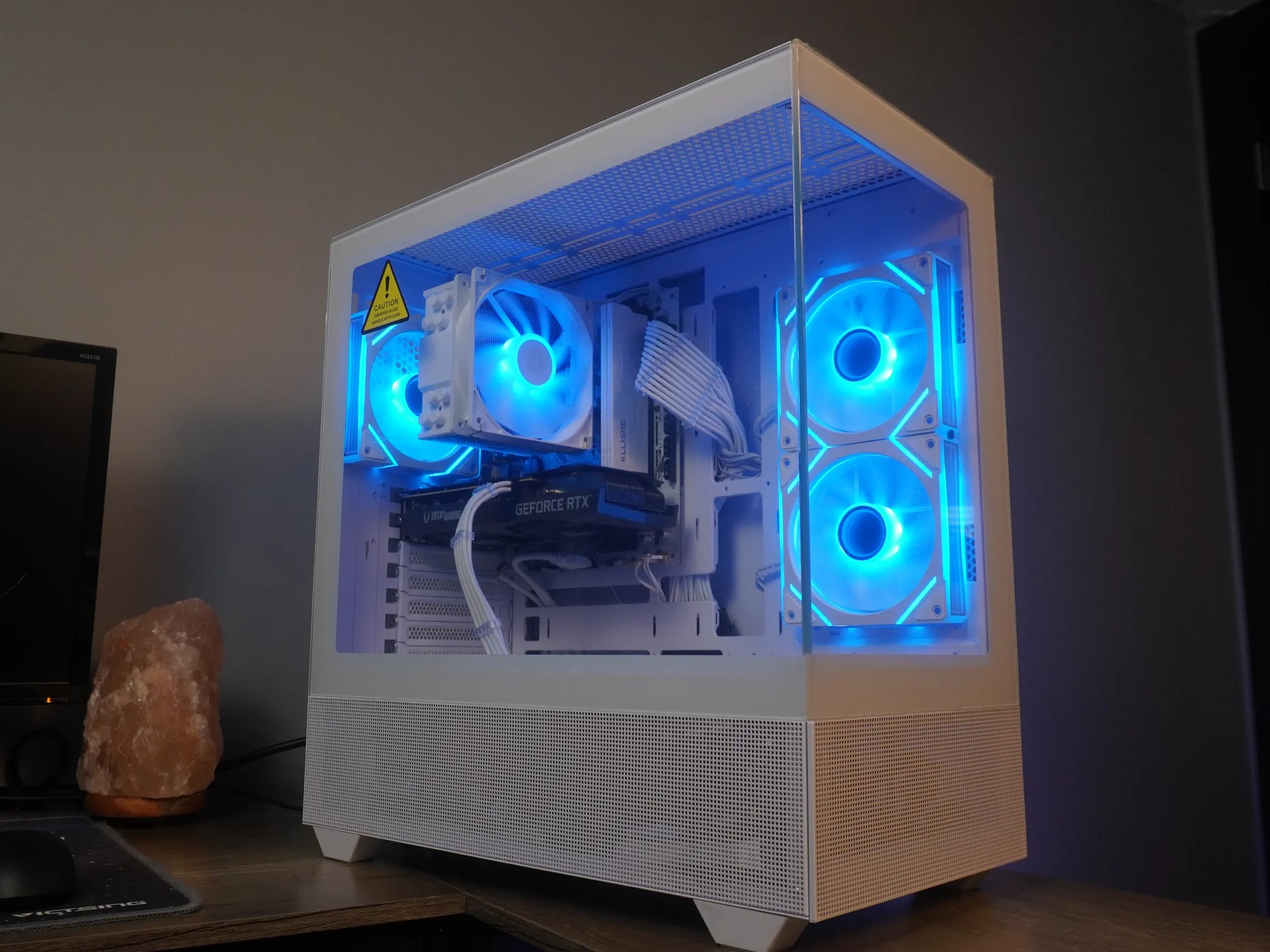 🤍 ARCTIC BEAST 🤍 1440p/1080p GAMING MACHINE 💚RTX 3060 12GB 🧡 Ryzen 5 5600 | 32GB | WIFI