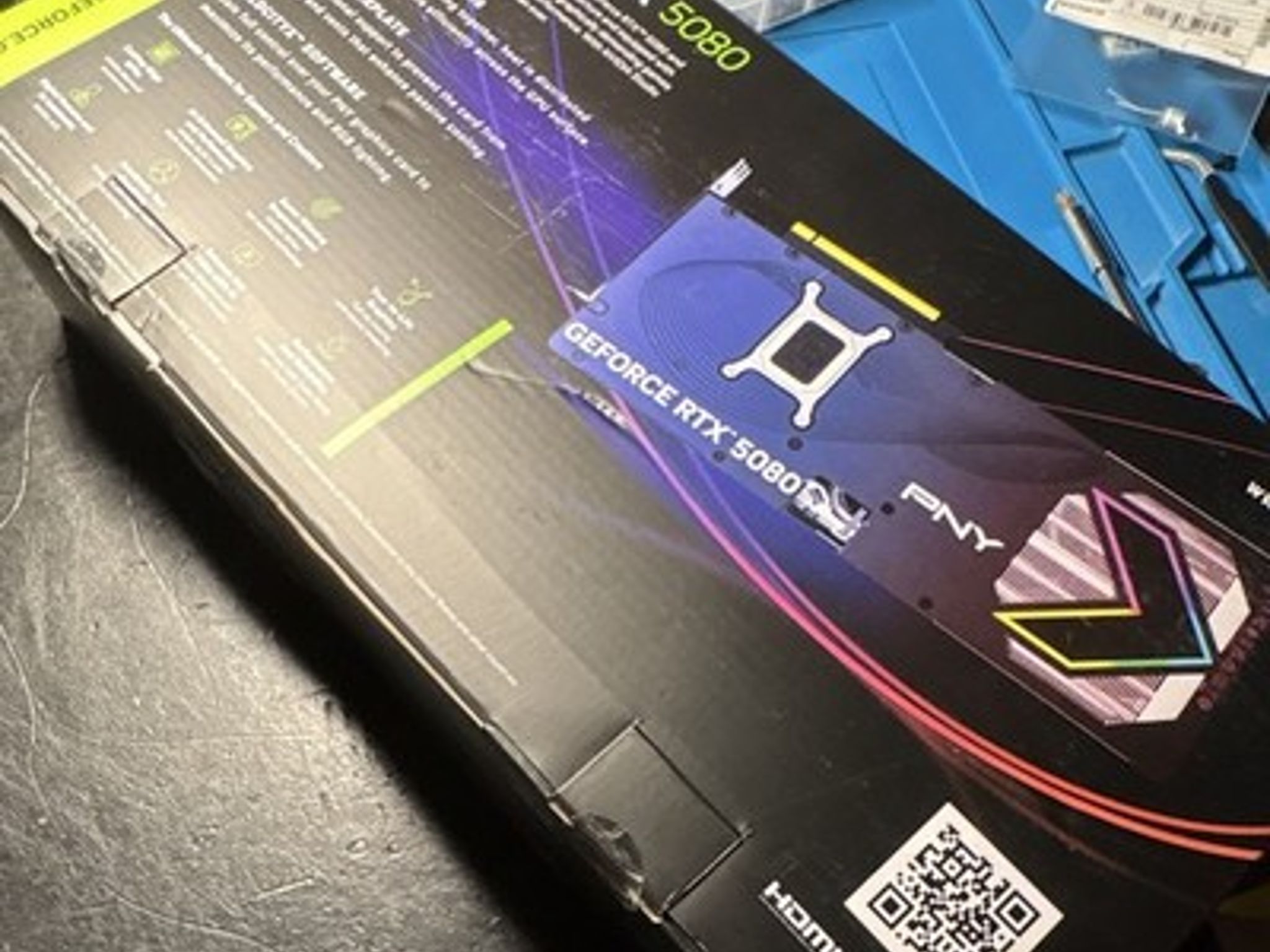 PNY NVIDIA GeForce RTX 5080 16GB GDDR7 OC RGB PCI Express Graphics Card