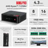 Beelink Mini PC, AMD Ryzen 7 5700U 16GB DDR4 RAM 1TB NVMe M.2 SSD, Mini PC