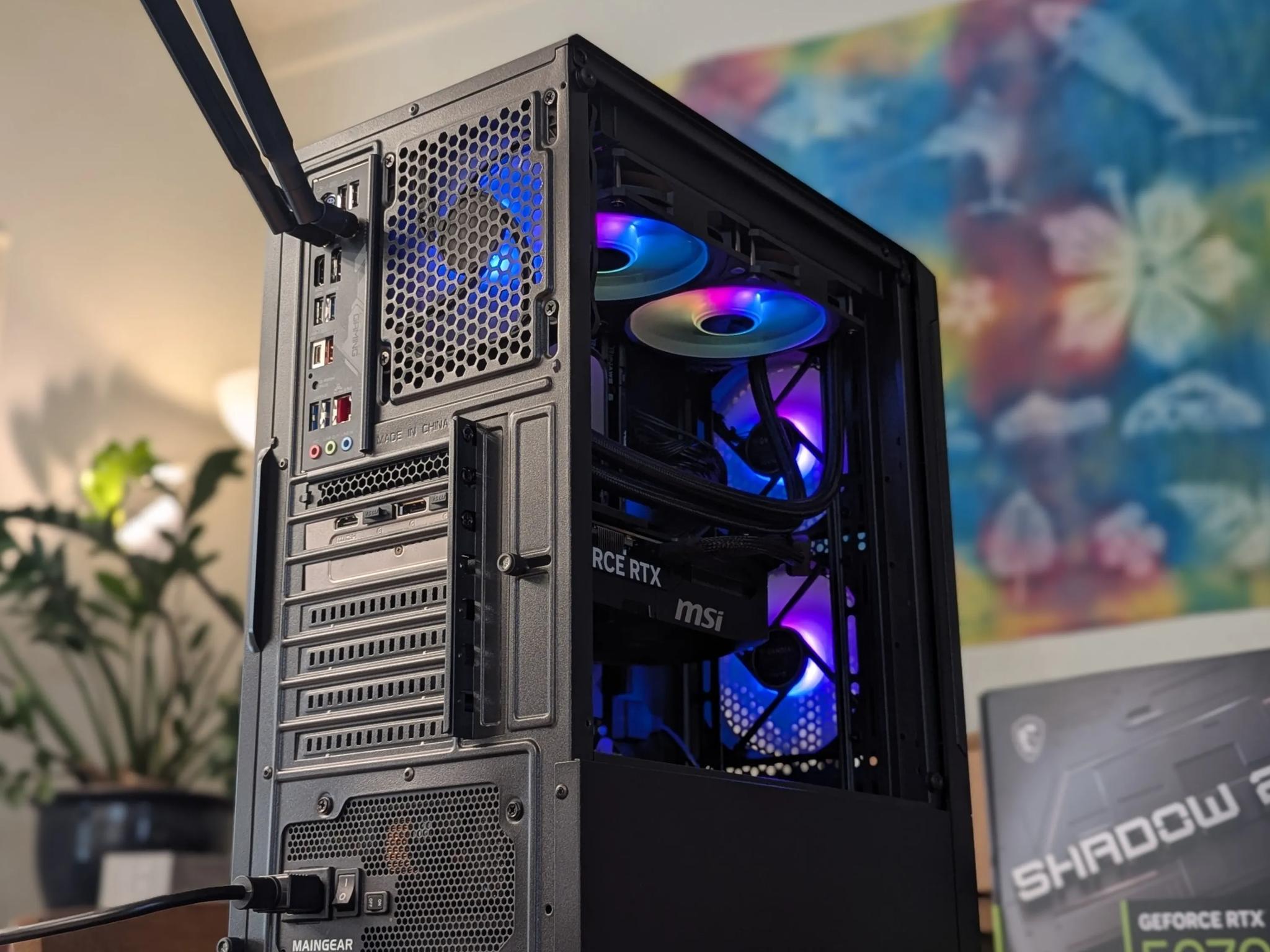 🖤 Ignysa – Sleek RTX 5070 Gaming Rig | 7700 + DDR5 + NVMe Gen4 ⚙️🔥