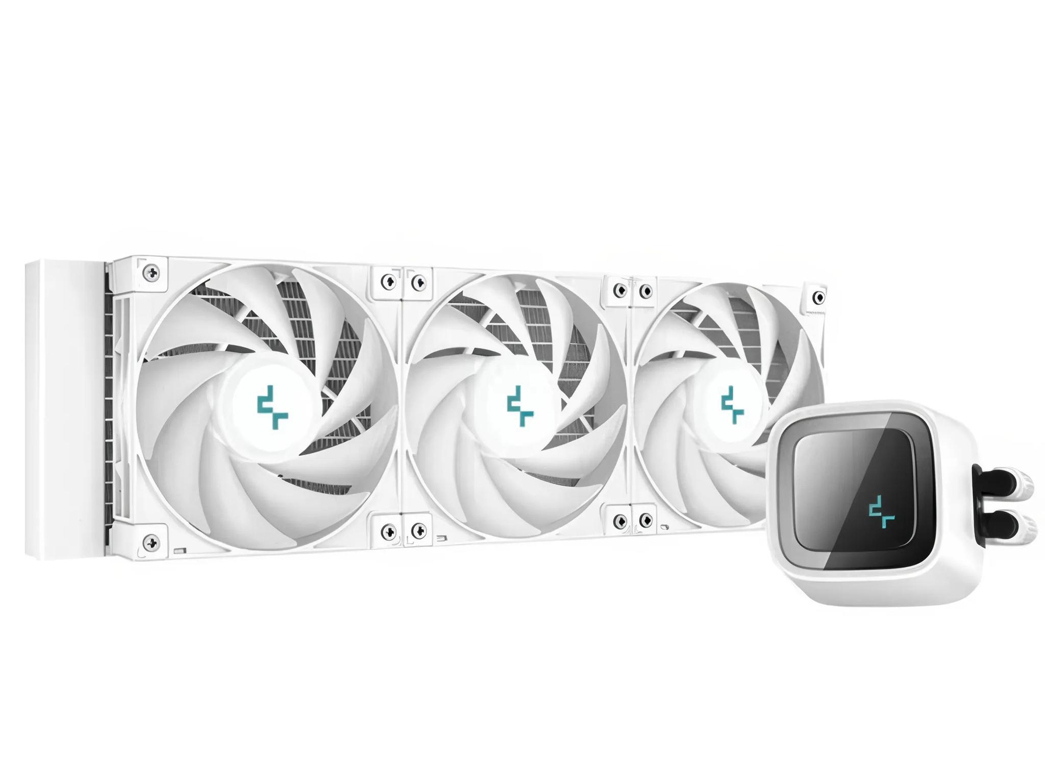 BRAND NEW DeepCool LS720 Fan LS720 Premium Liquid CPU Cooler White