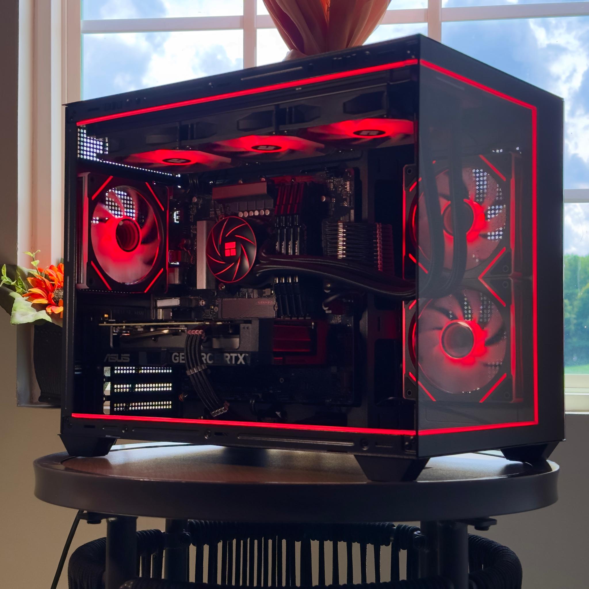 💙Gaming/Steaming PC💚 | RTX 4070 12GB | Intel i7 | 2.5TB | 16GB (3200hz) | WiFi + BT | Windows 11