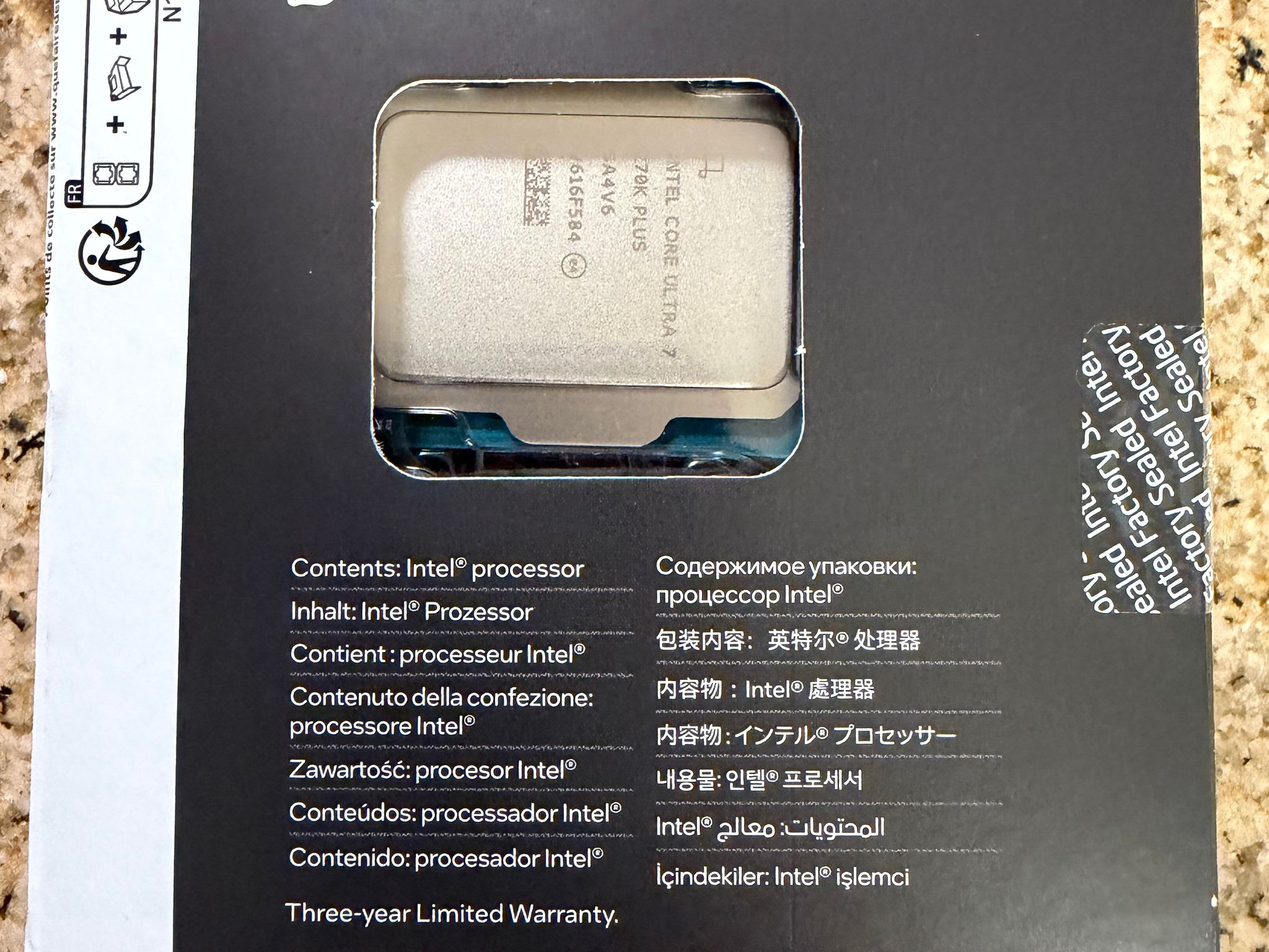 NEW Intel Core Ultra 7 270K Plus Arrow Lake 3.7GHz 24-Core LGA