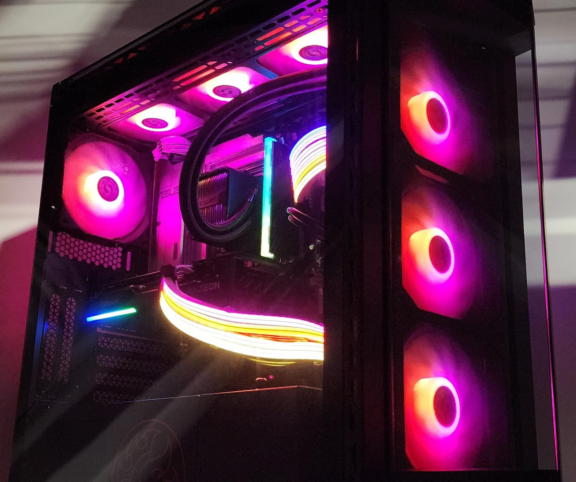 Gaming PC Ultra 7 265KF 16GB RAM 1TB SSD RX 9060 8GB Windows 11 Computer