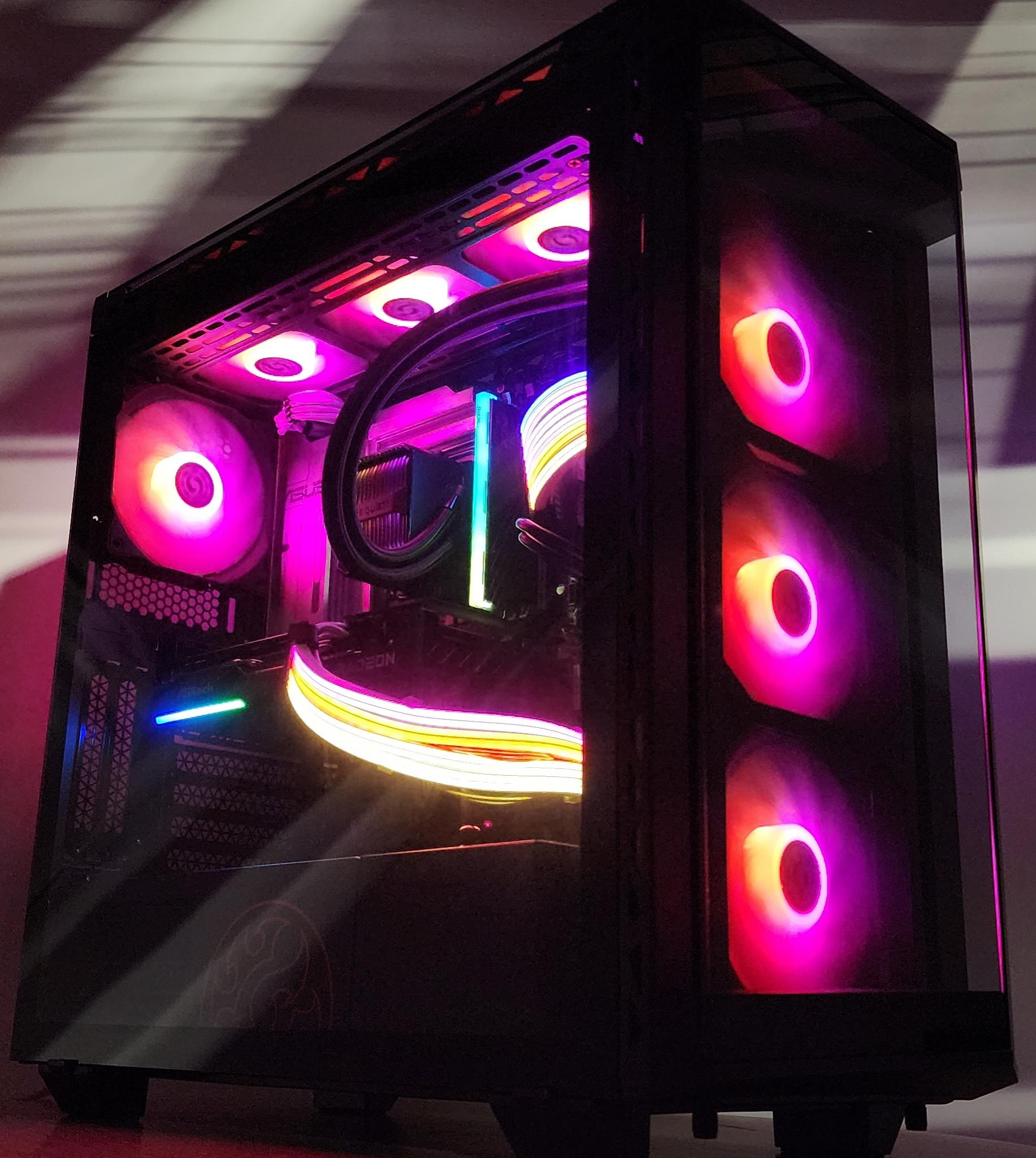 Gaming PC Ultra 7 265KF 16GB RAM 1TB SSD RX 9060 8GB Windows 11 Computer