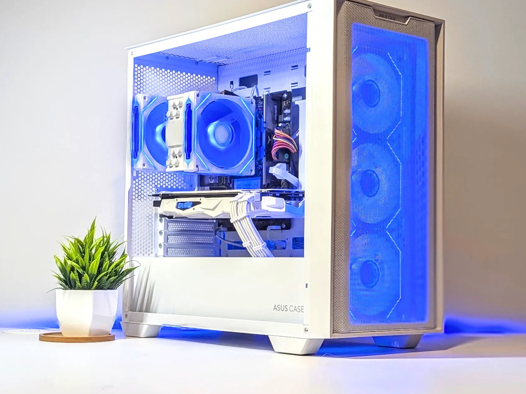BUDGET 1080P BEAST | ARGB | 16GB RAM | RYZEN 5 | 1TB NVME SSD | GTX 1080 | WIN 11 | WHITE CUSTOM PC